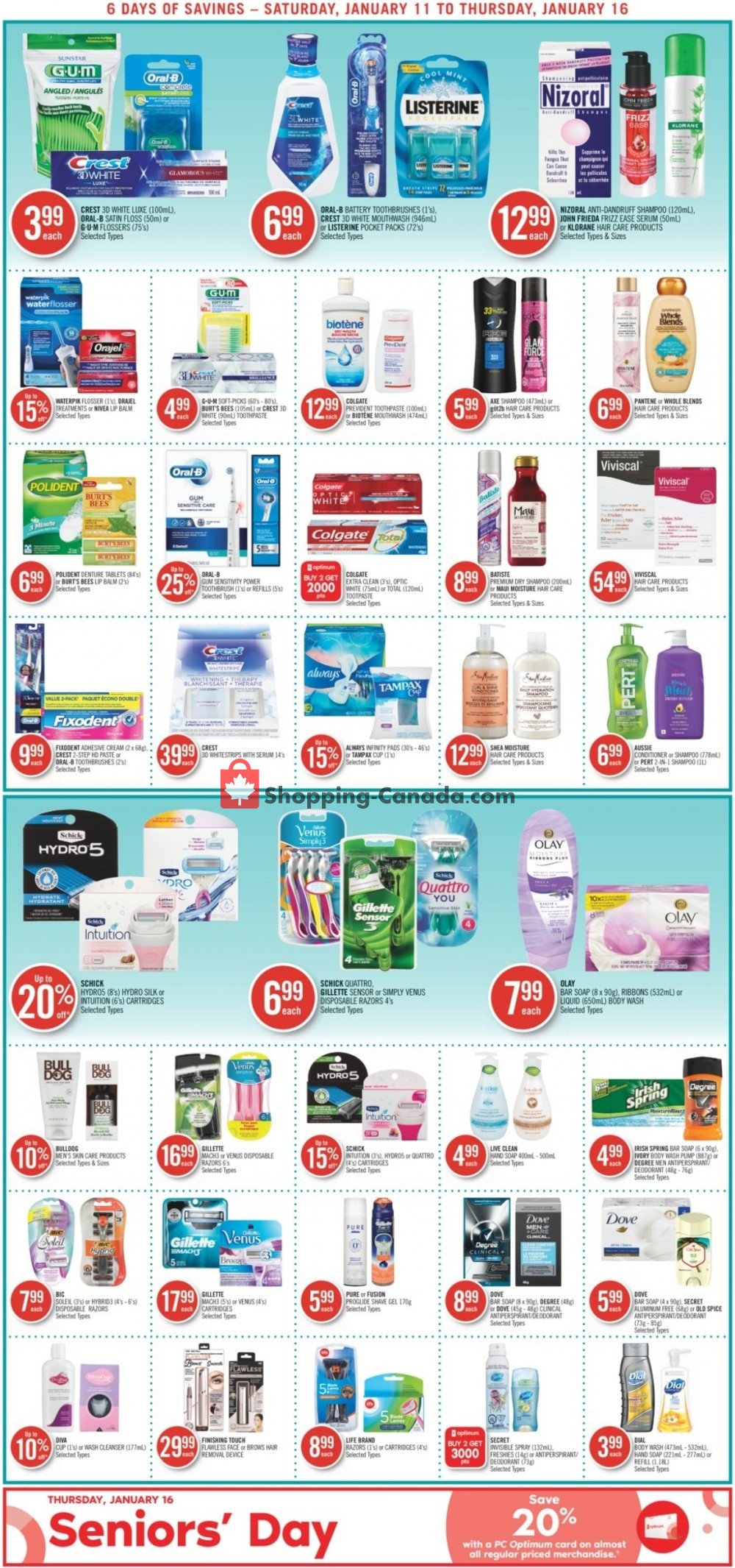 Shoppers Drug Mart flyer from Saturday January 11, 2020 to Thursday January 16, 2020 - page 17