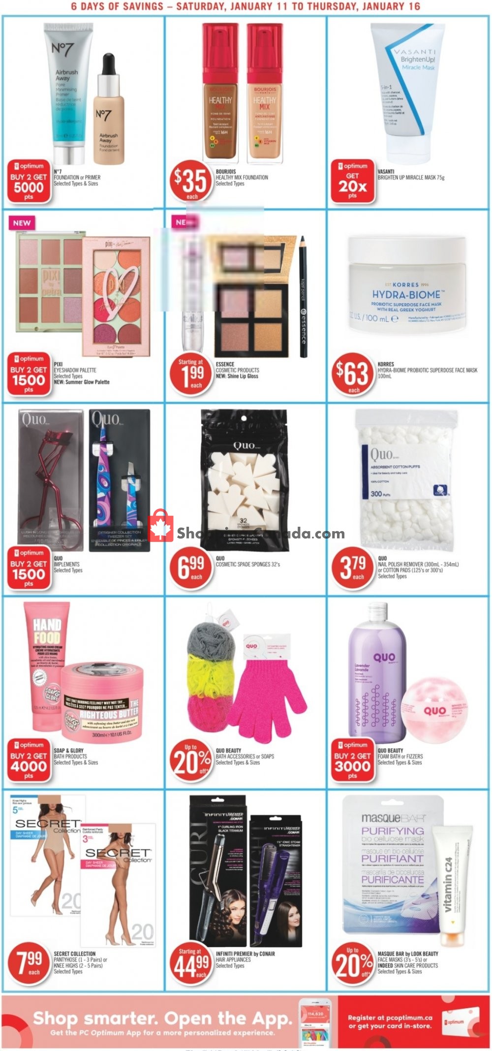 Shoppers Drug Mart flyer from Saturday January 11, 2020 to Thursday January 16, 2020 - page 18