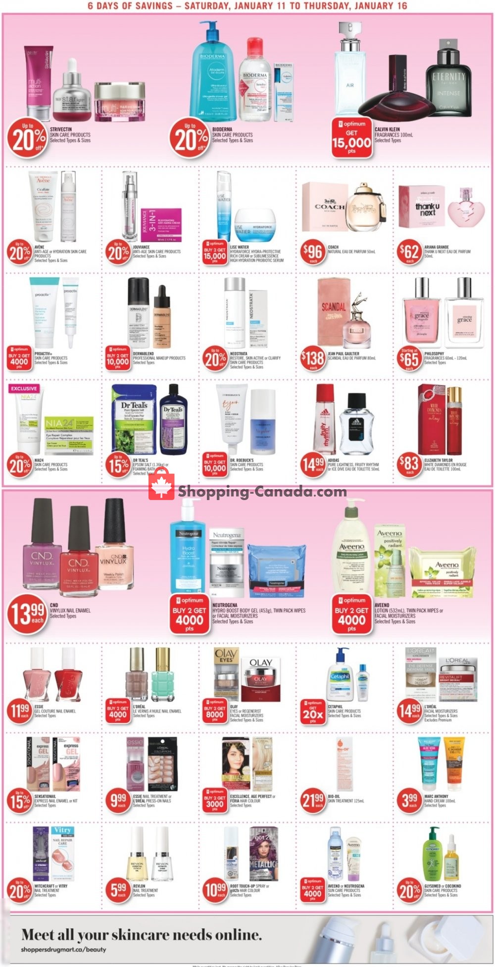 Shoppers Drug Mart flyer from Saturday January 11, 2020 to Thursday January 16, 2020 - page 21