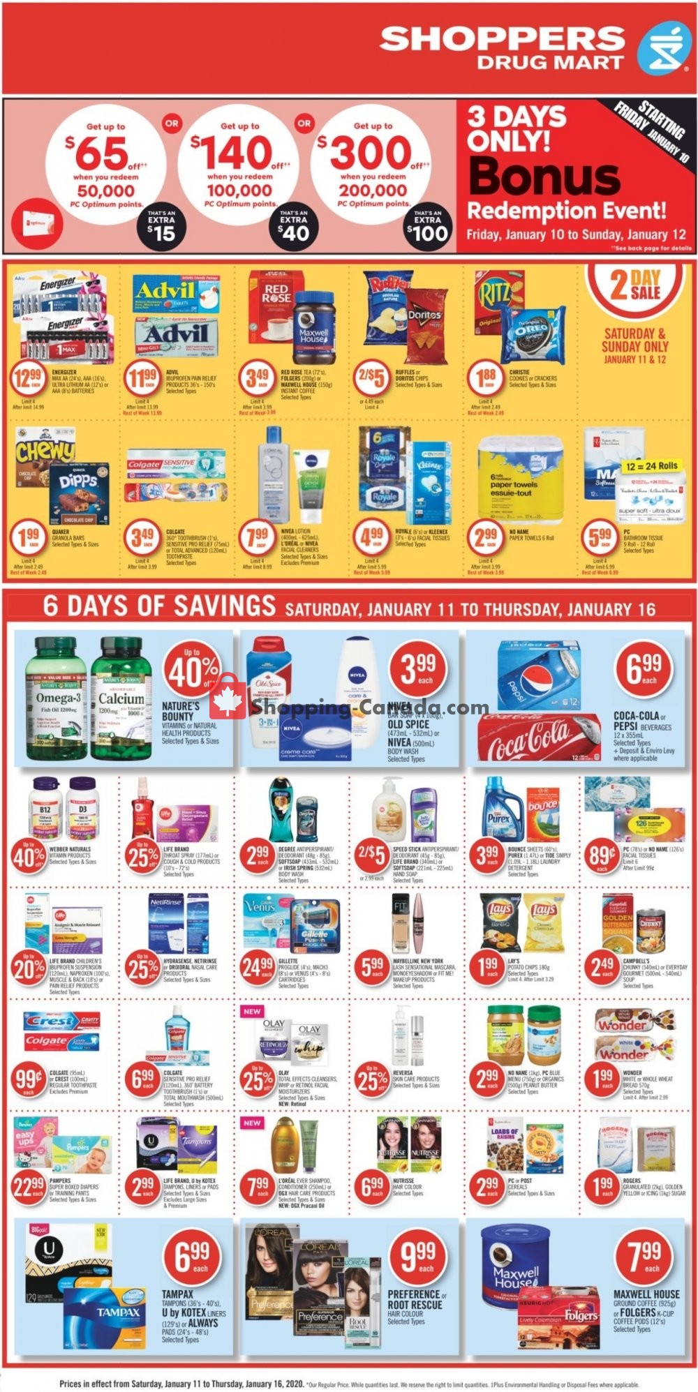 Shoppers Drug Mart flyer from Saturday January 11, 2020 to Thursday January 16, 2020 - page 5