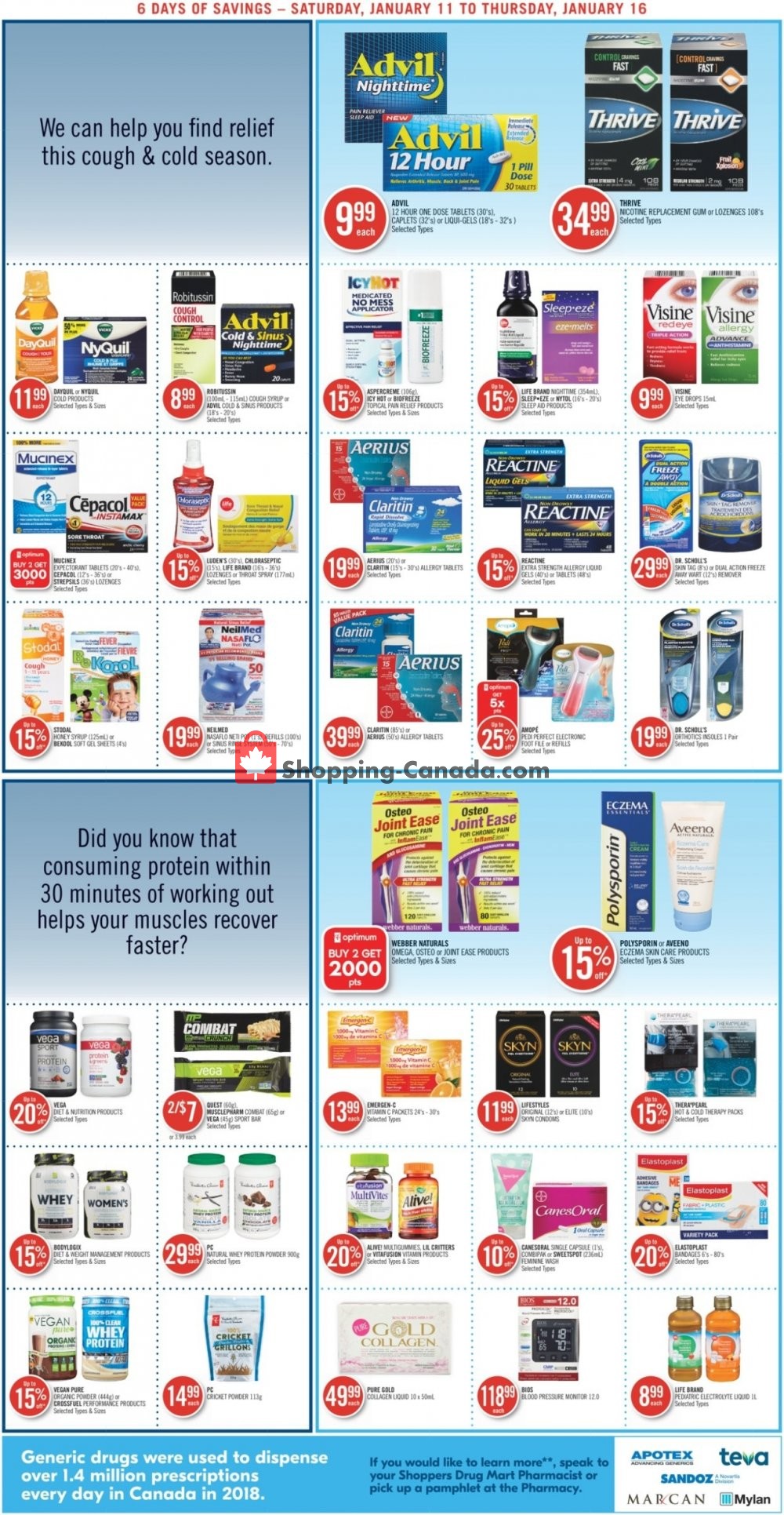 Shoppers Drug Mart flyer from Saturday January 11, 2020 to Thursday January 16, 2020 - page 6