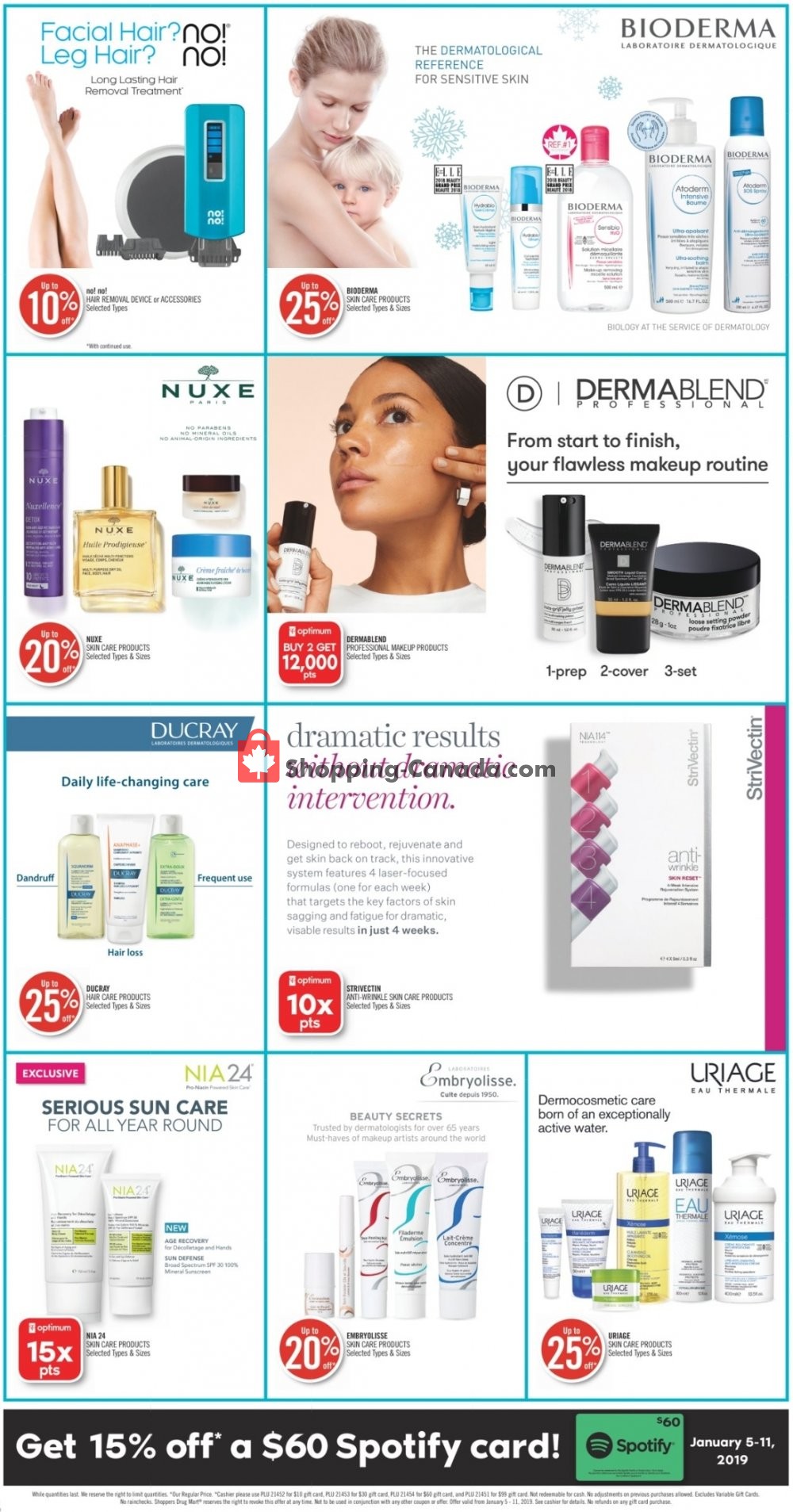 Shoppers Drug Mart flyer from Saturday January 5, 2019 to Friday January 11, 2019 - page 15