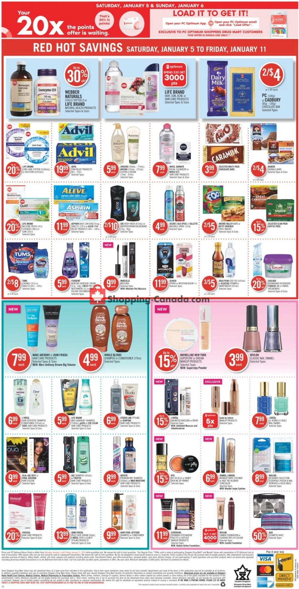 Shoppers Drug Mart flyer from Saturday January 5, 2019 to Friday January 11, 2019 - page 16