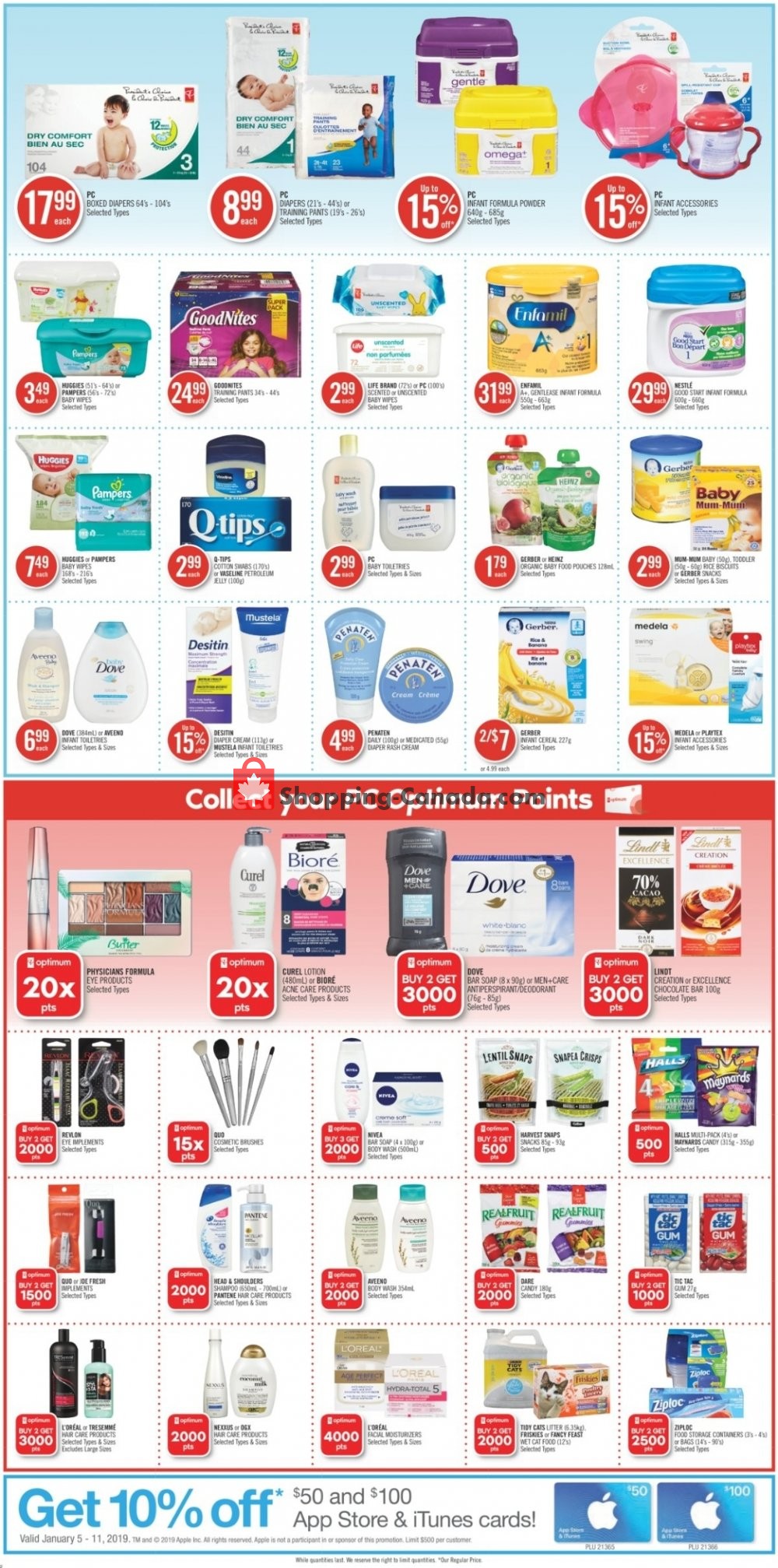 Shoppers Drug Mart flyer from Saturday January 5, 2019 to Friday January 11, 2019 - page 5