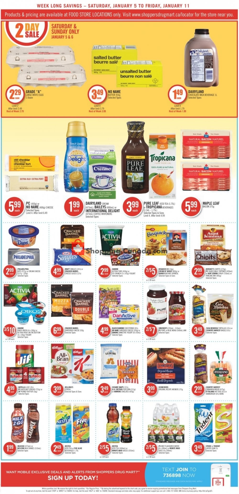Shoppers Drug Mart flyer from Saturday January 5, 2019 to Friday January 11, 2019 - page 9