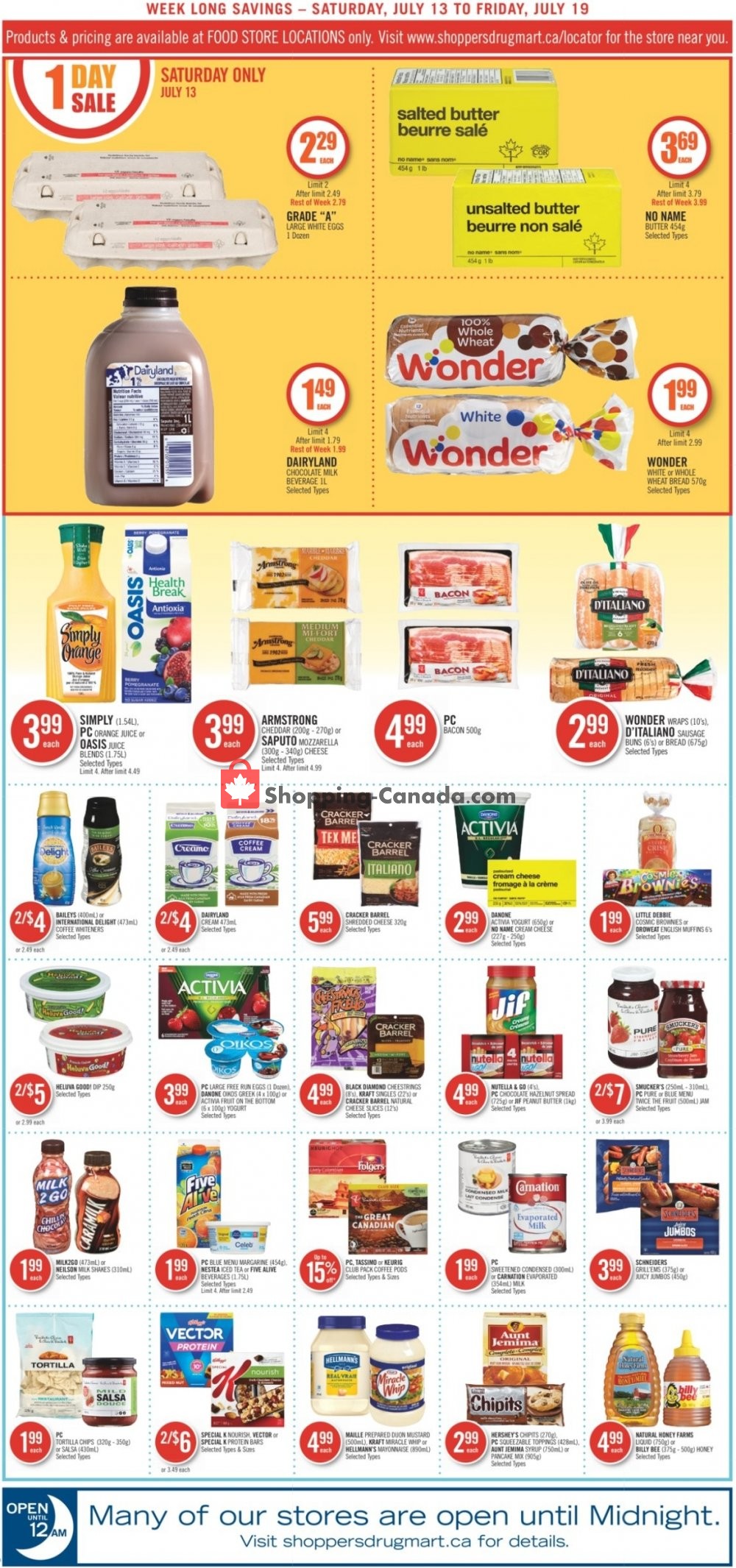 Shoppers Drug Mart flyer from Saturday July 13, 2019 to Friday July 19, 2019 - page 7