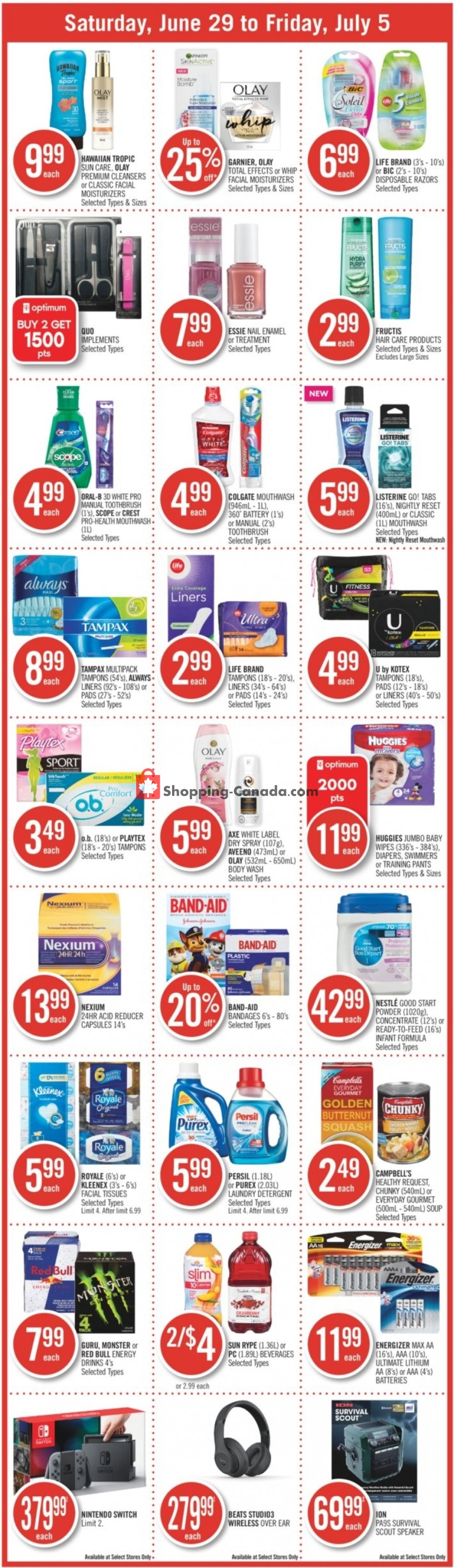 Shoppers Drug Mart flyer from Saturday June 29, 2019 to Friday July 5, 2019 - page 2