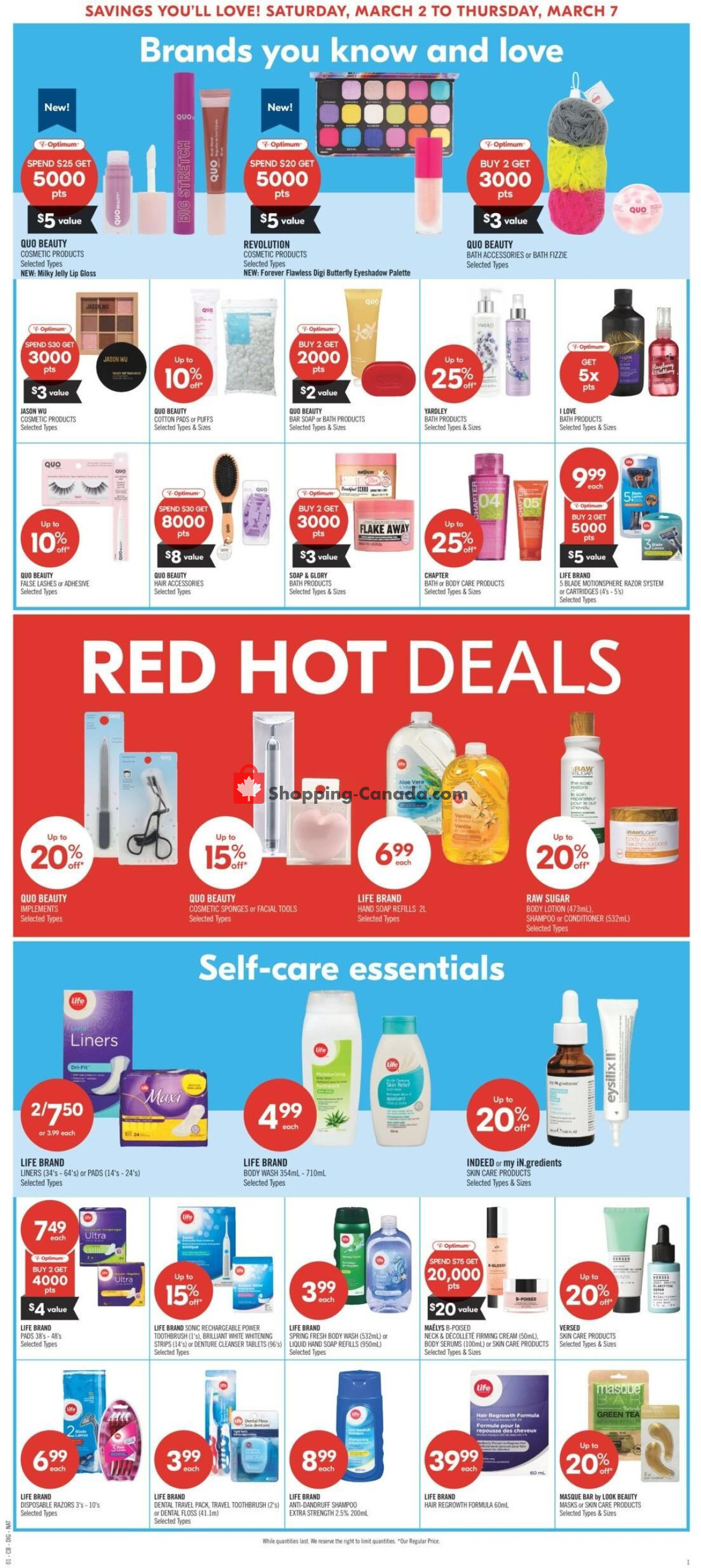 Shoppers Drug Mart flyer from Saturday March 2, 2024 to Thursday March 7, 2024 - page 13