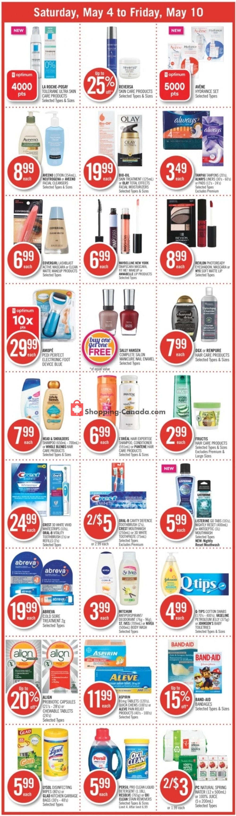 Shoppers Drug Mart flyer from Saturday May 4, 2019 to Friday May 10, 2019 - page 2