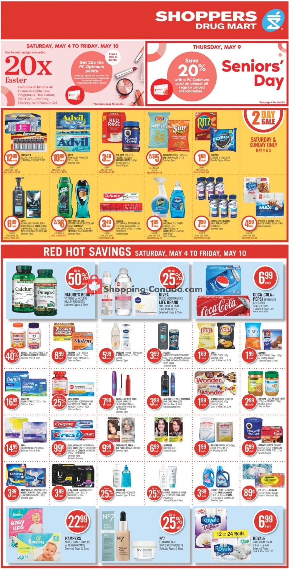 Shoppers Drug Mart flyer from Saturday May 4, 2019 to Friday May 10, 2019 - page 3