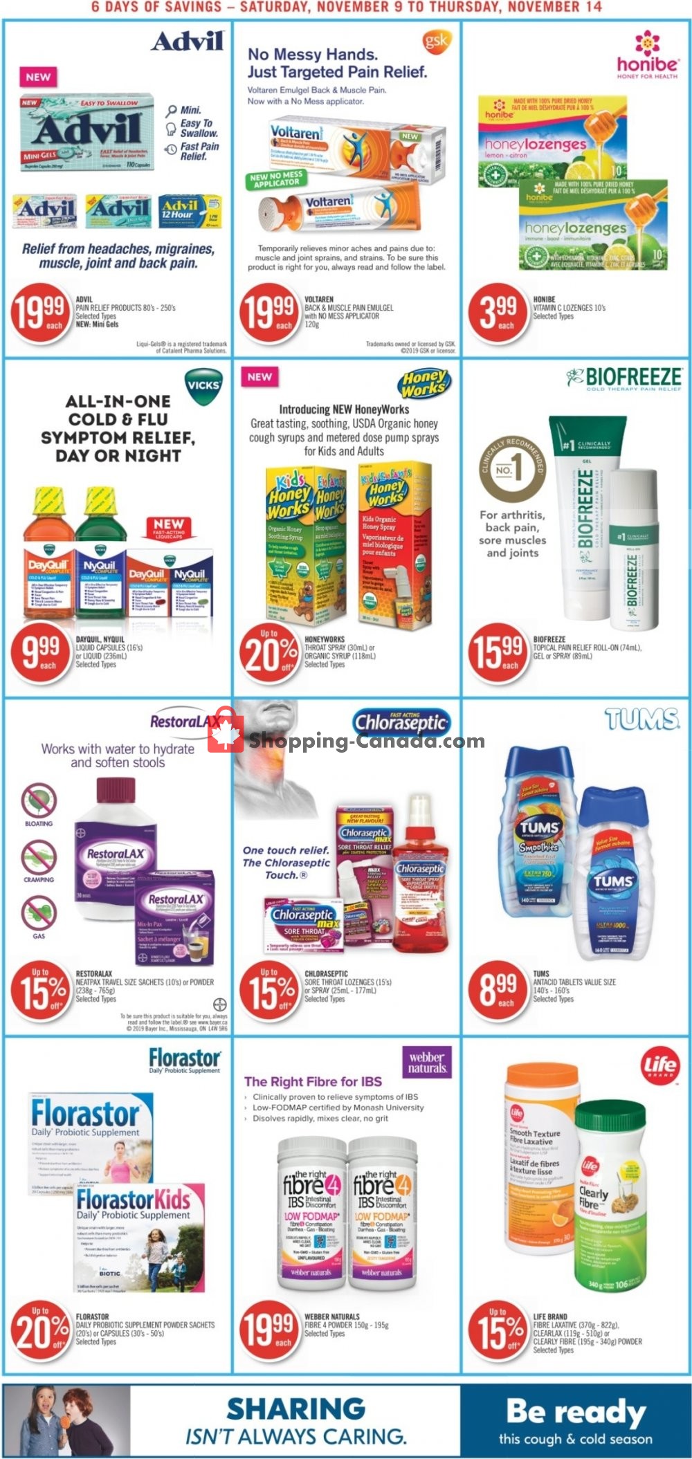 Shoppers Drug Mart flyer from Saturday November 9, 2019 to Thursday November 14, 2019 - page 12