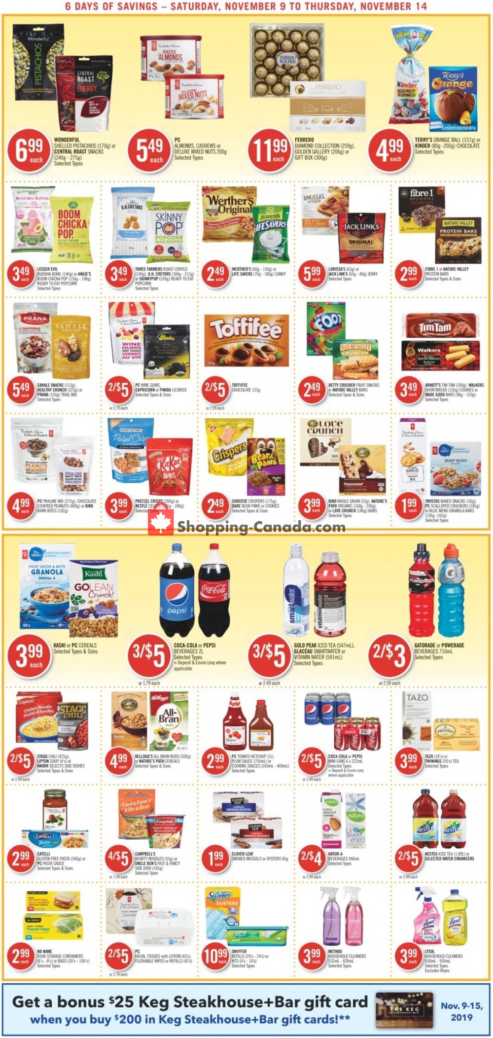 Shoppers Drug Mart flyer from Saturday November 9, 2019 to Thursday November 14, 2019 - page 13