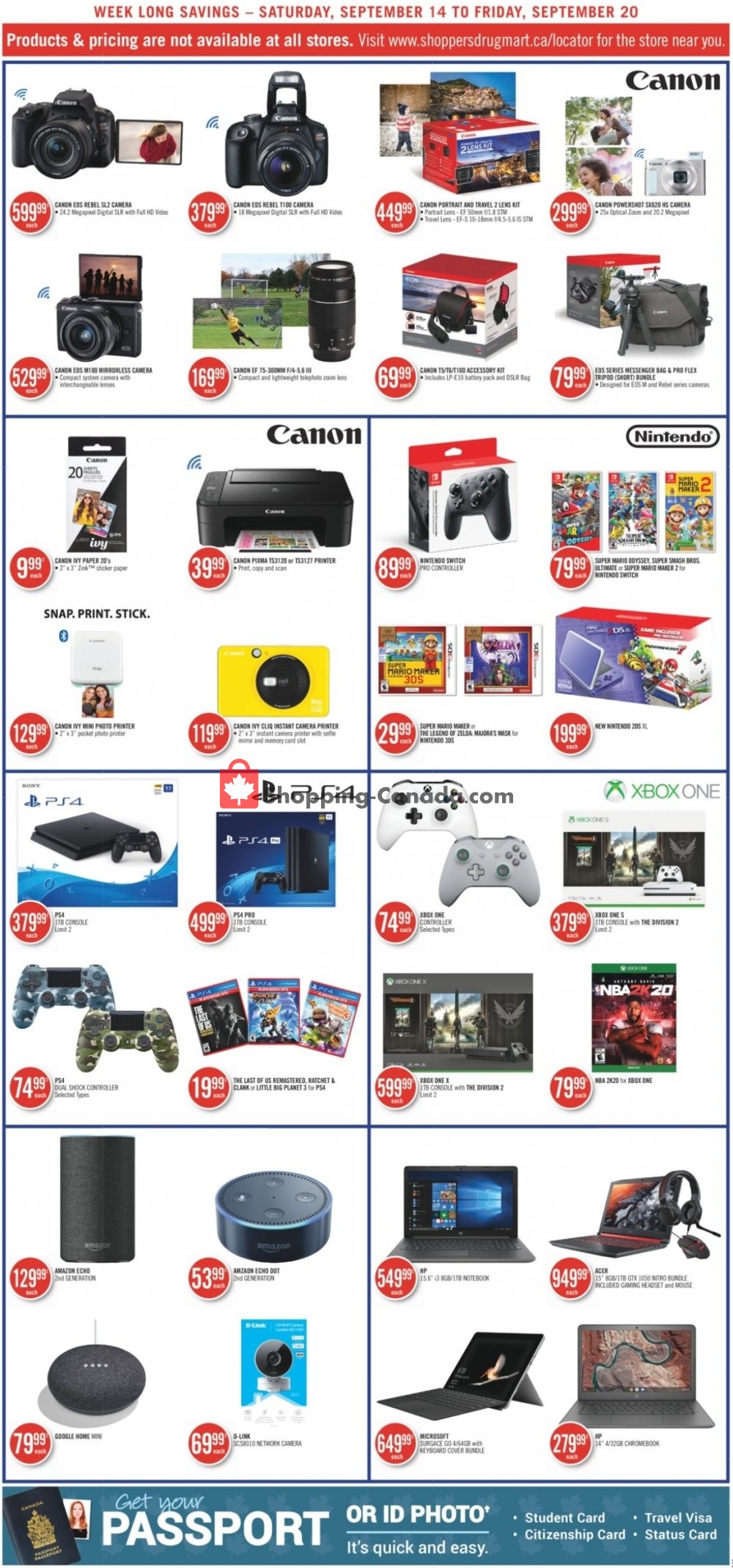 Shoppers Drug Mart flyer from Saturday September 14, 2019 to Friday September 20, 2019 - page 16