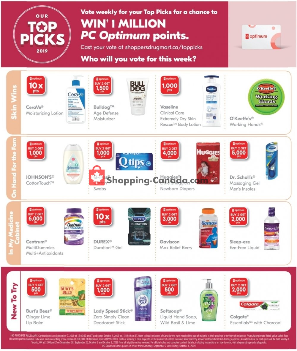 Shoppers Drug Mart flyer from Saturday September 14, 2019 to Friday September 20, 2019 - page 23