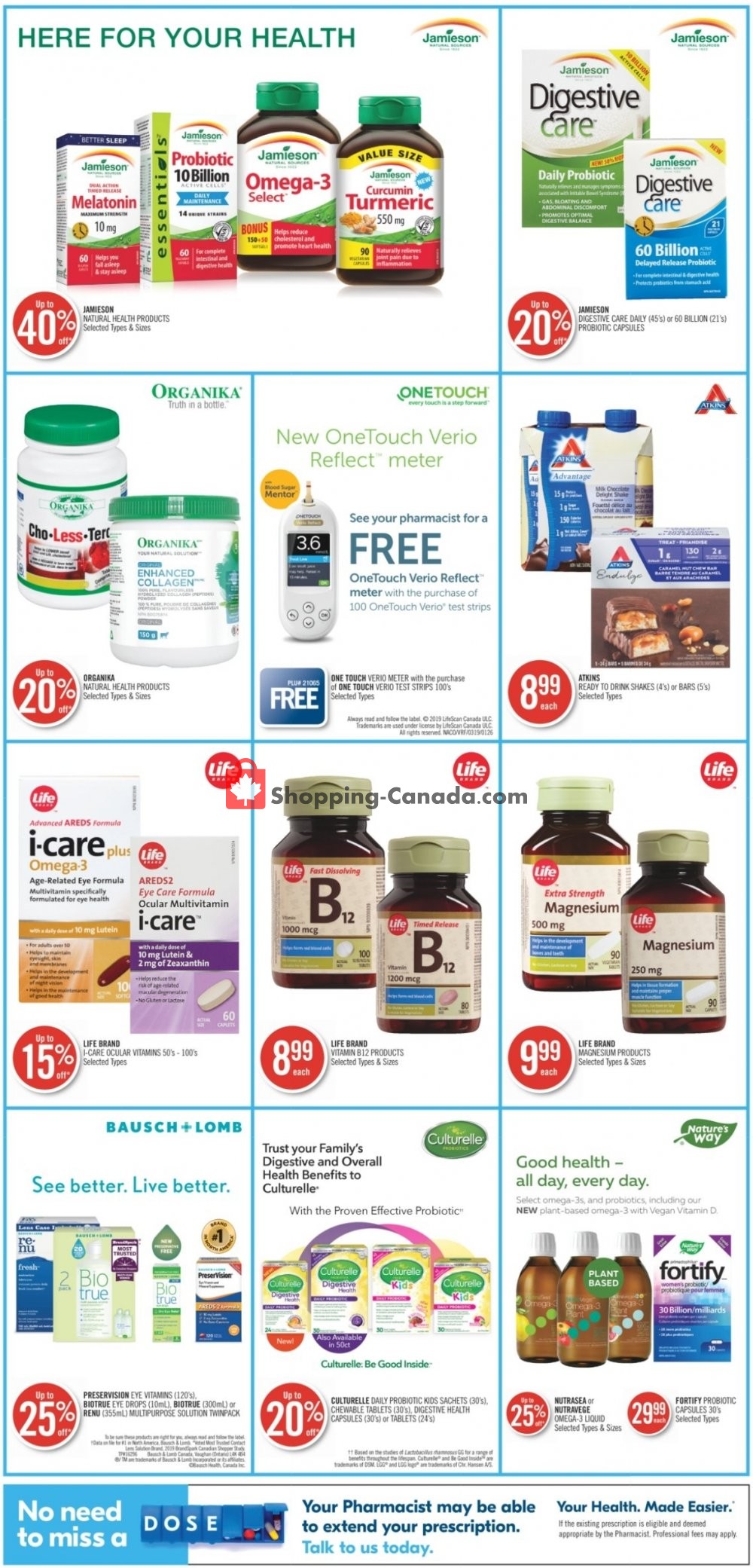 Shoppers Drug Mart flyer from Saturday September 14, 2019 to Friday September 20, 2019 - page 8