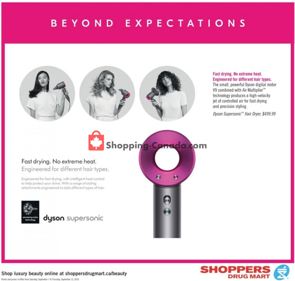 Shoppers Drug Mart flyer from Saturday September 7, 2019 to Thursday September 12, 2019 - page 10