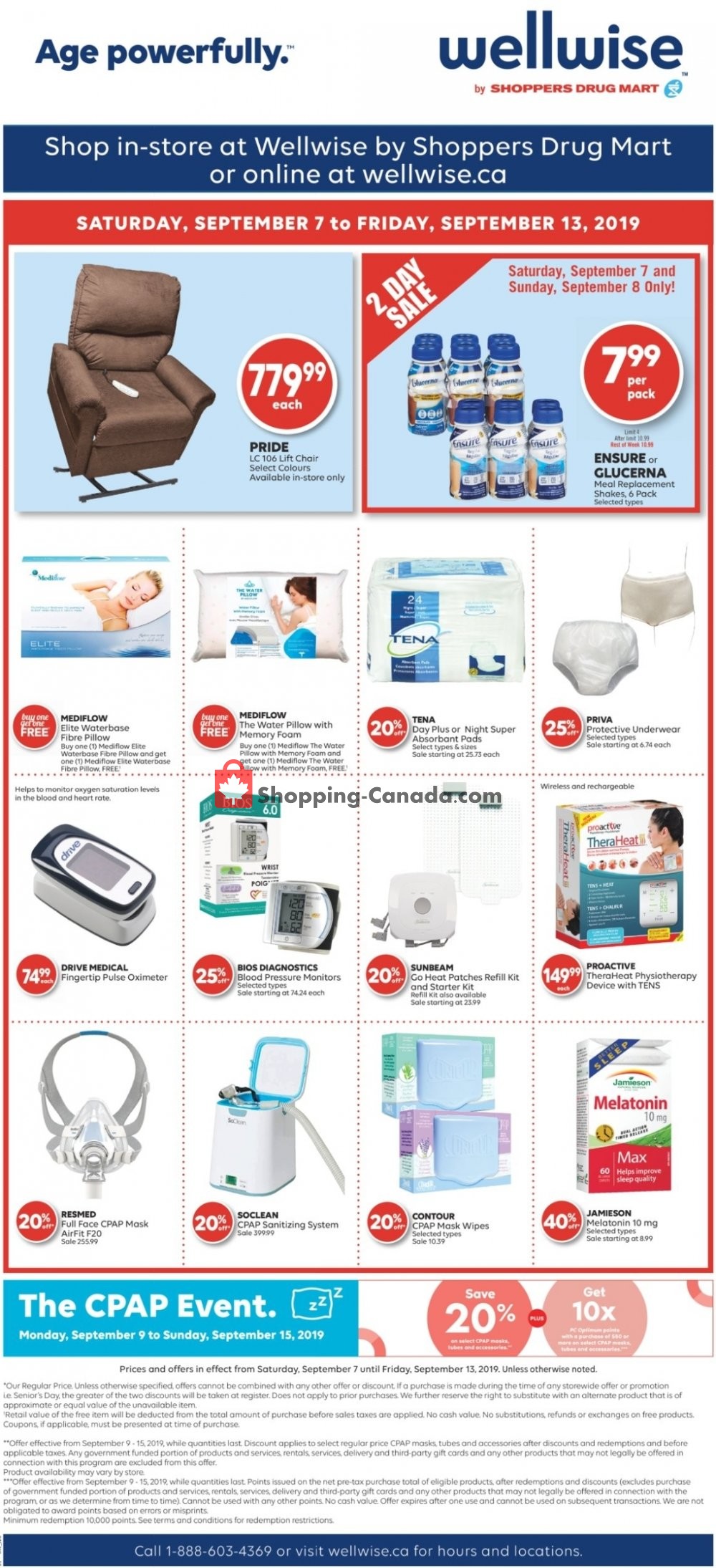 Shoppers Drug Mart flyer from Saturday September 7, 2019 to Thursday September 12, 2019 - page 12