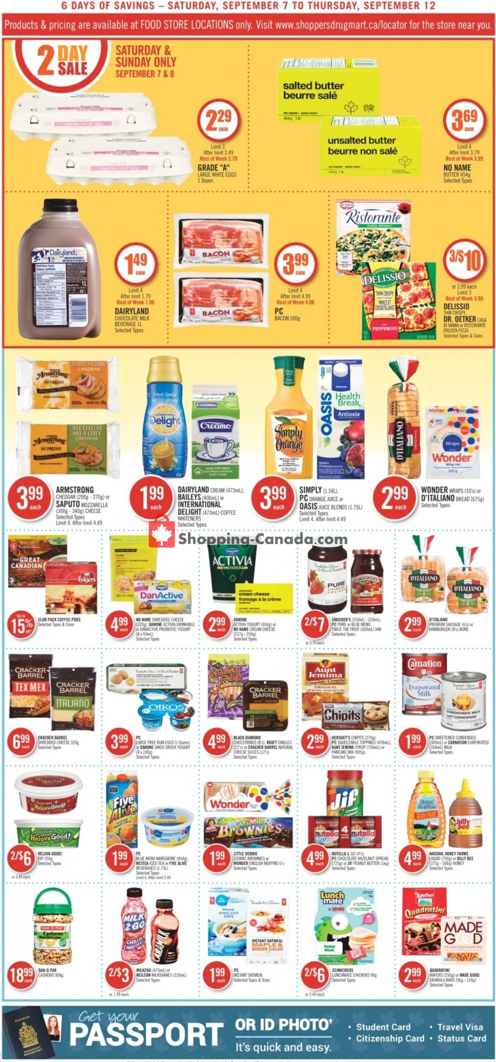 Shoppers Drug Mart flyer from Saturday September 7, 2019 to Thursday September 12, 2019 - page 7