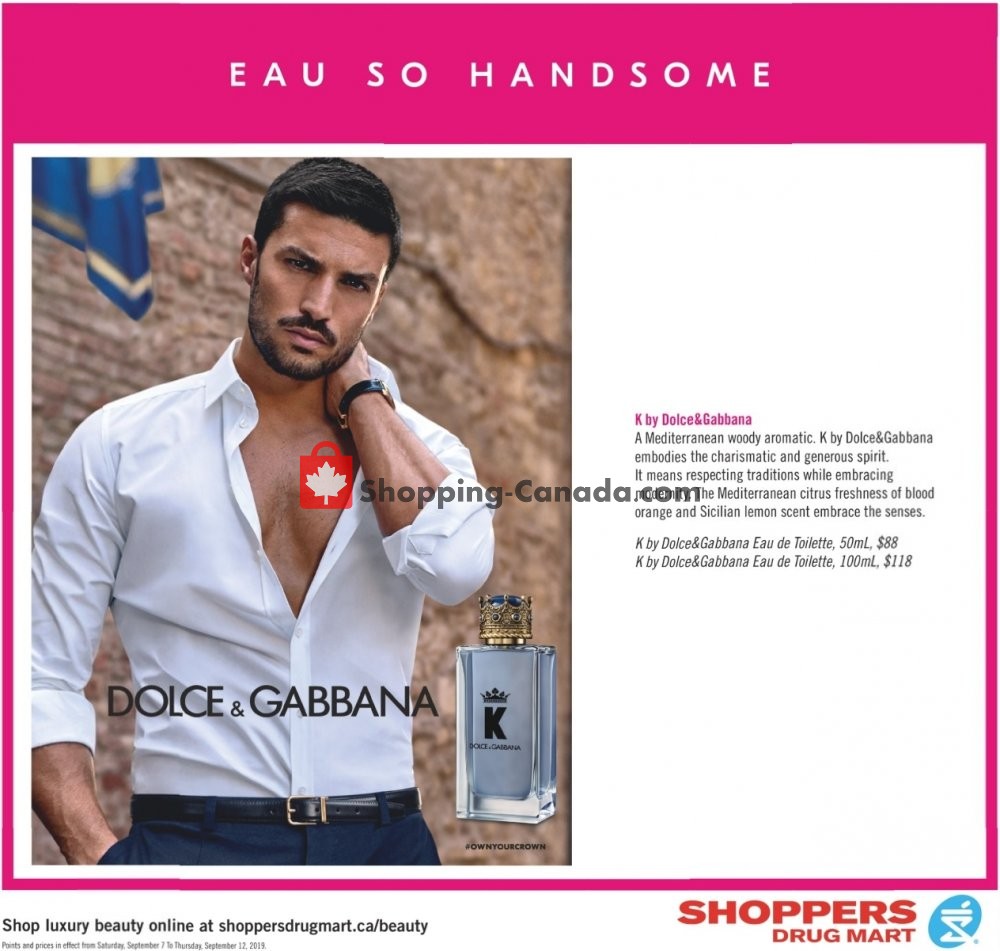 Shoppers Drug Mart flyer from Saturday September 7, 2019 to Thursday September 12, 2019 - page 9