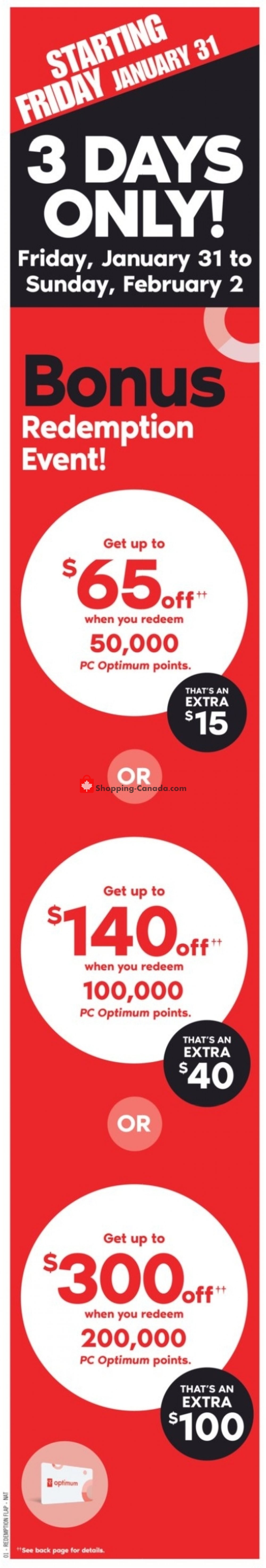 Shoppers Drug Mart flyer from Saturday February 1, 2020 to Friday February 7, 2020 - page 1