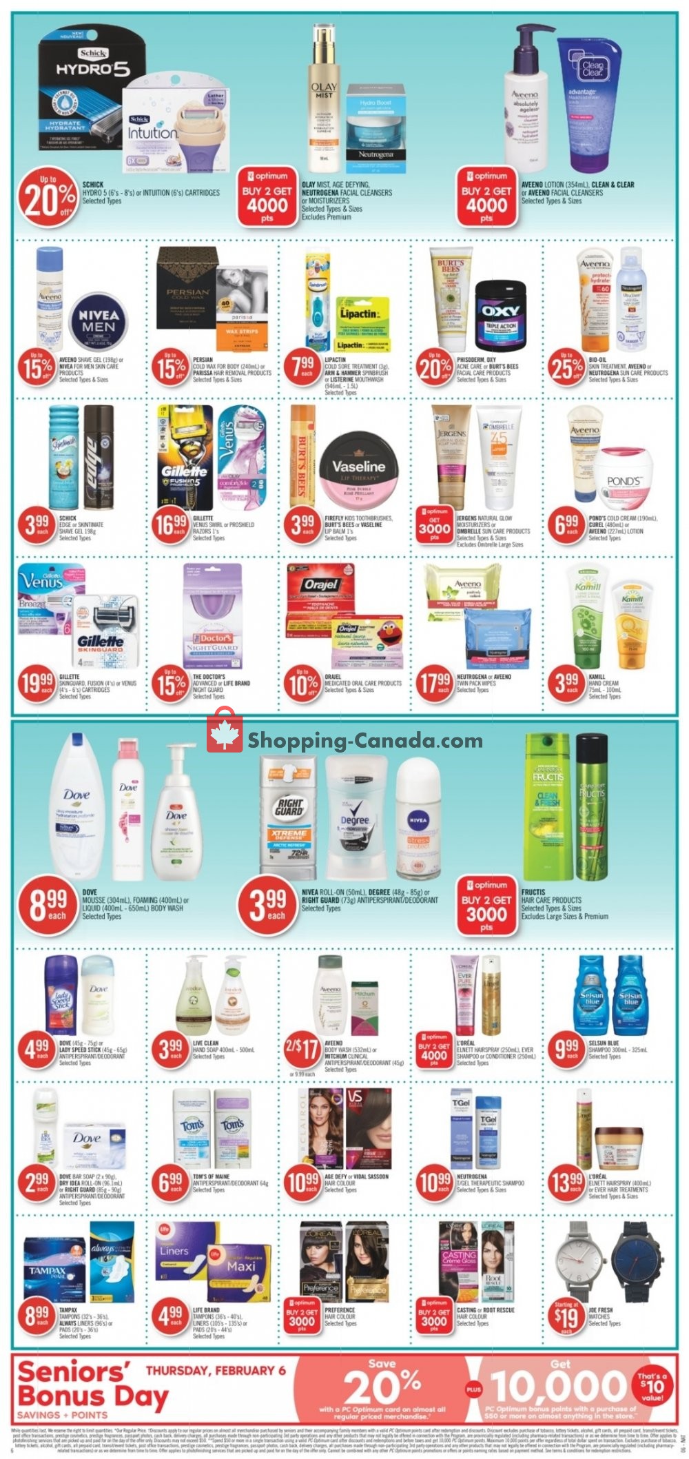 Shoppers Drug Mart flyer from Saturday February 1, 2020 to Friday February 7, 2020 - page 10