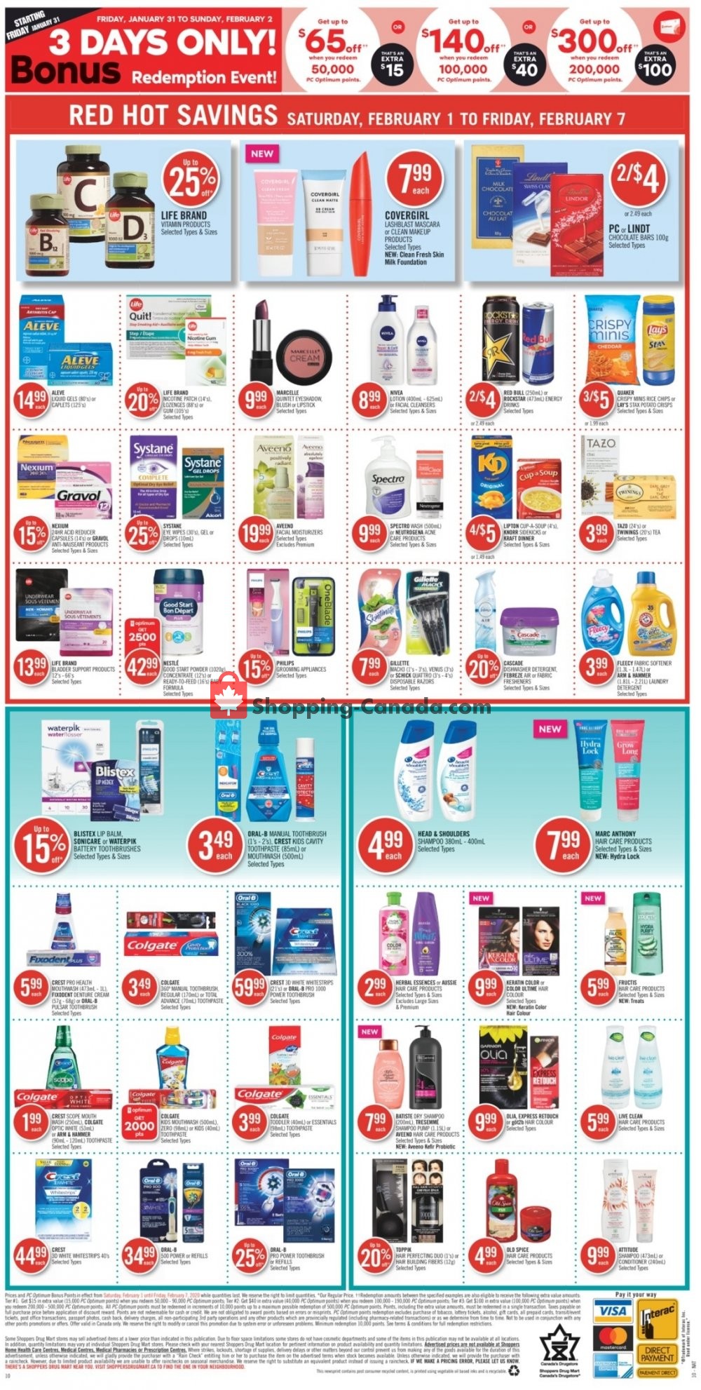 Shoppers Drug Mart flyer from Saturday February 1, 2020 to Friday February 7, 2020 - page 15