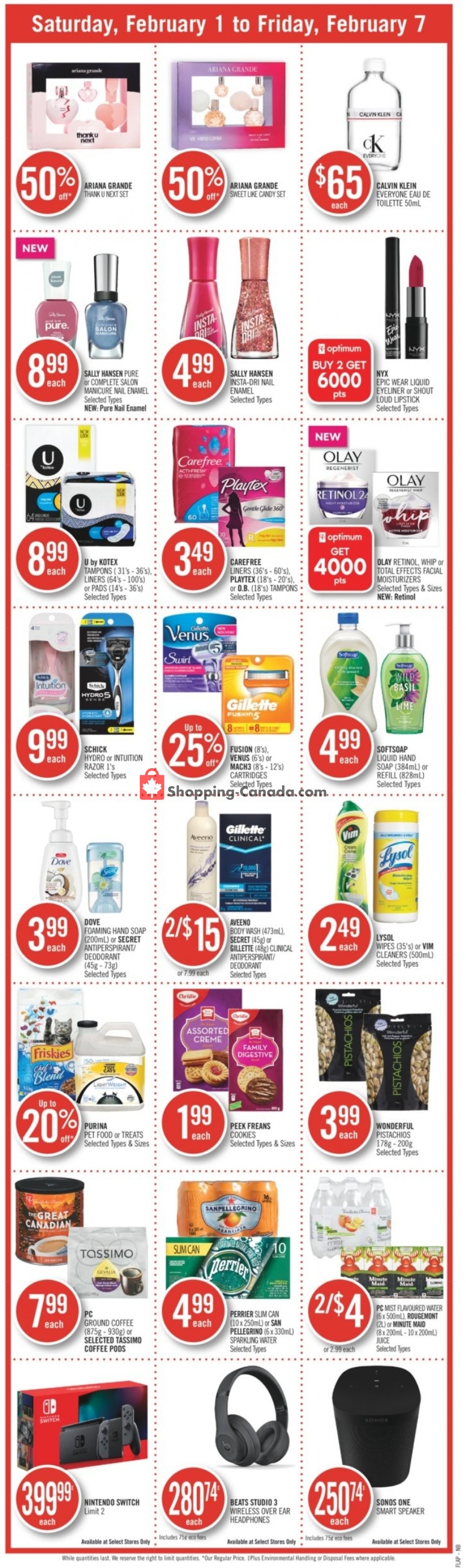 Shoppers Drug Mart flyer from Saturday February 1, 2020 to Friday February 7, 2020 - page 4