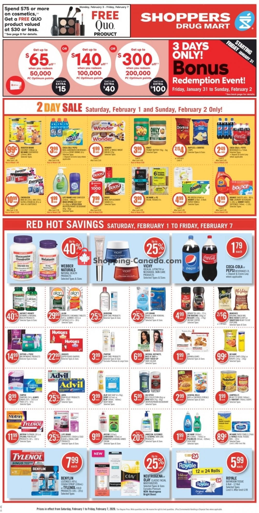 Shoppers Drug Mart flyer from Saturday February 1, 2020 to Friday February 7, 2020 - page 5