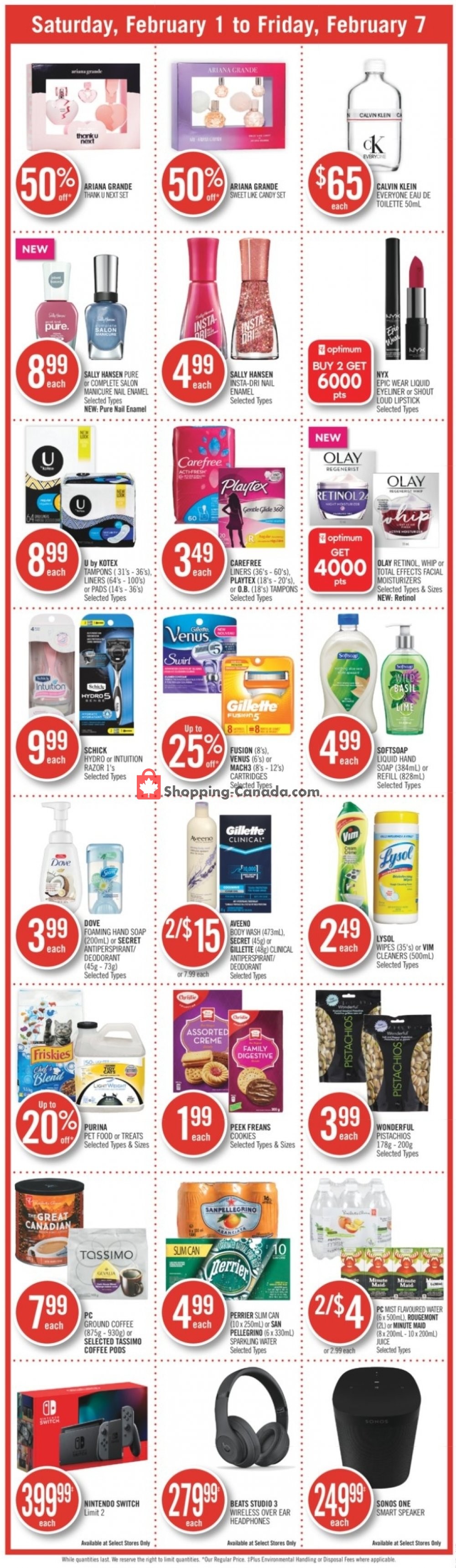 Shoppers Drug Mart flyer from Saturday February 1, 2020 to Friday February 7, 2020 - page 4