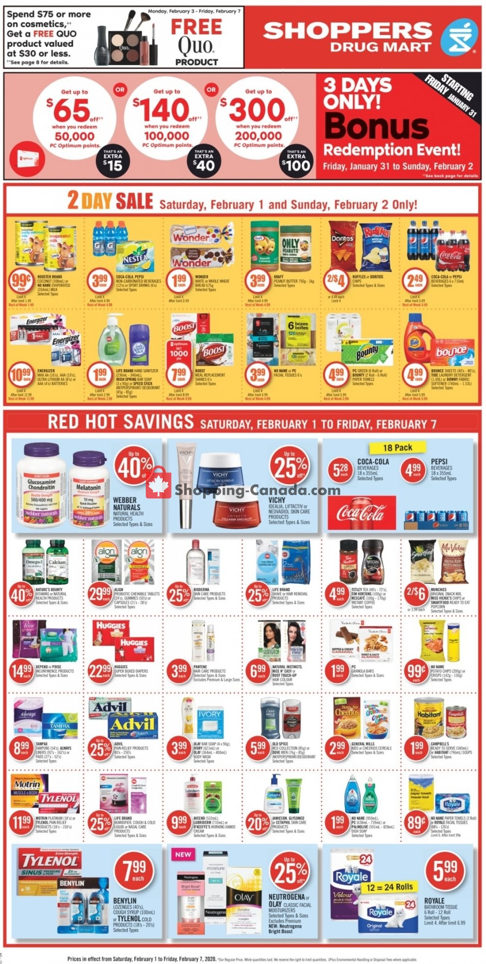 Shoppers Drug Mart flyer from Saturday February 1, 2020 to Friday February 7, 2020 - page 5