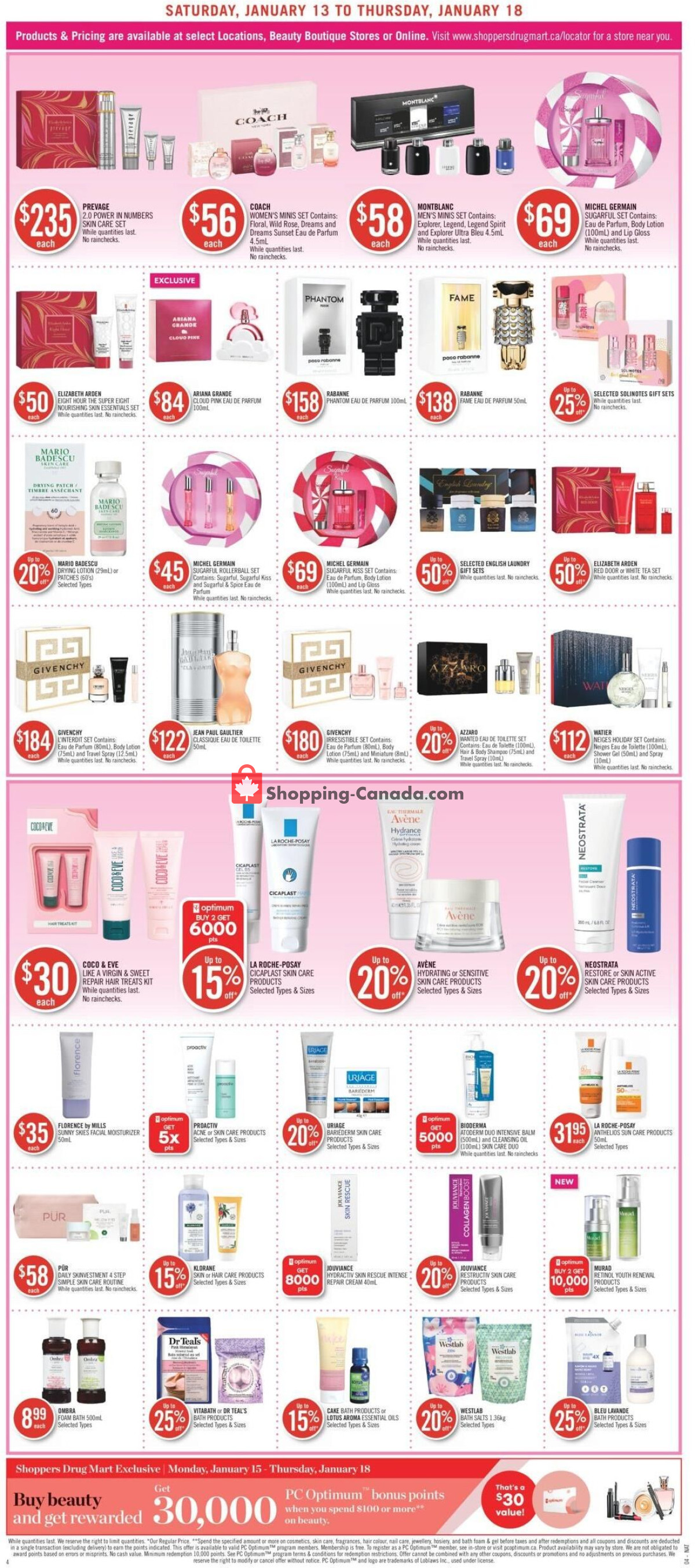 Shoppers Drug Mart flyer from Saturday January 13, 2024 to Thursday January 18, 2024 - page 13