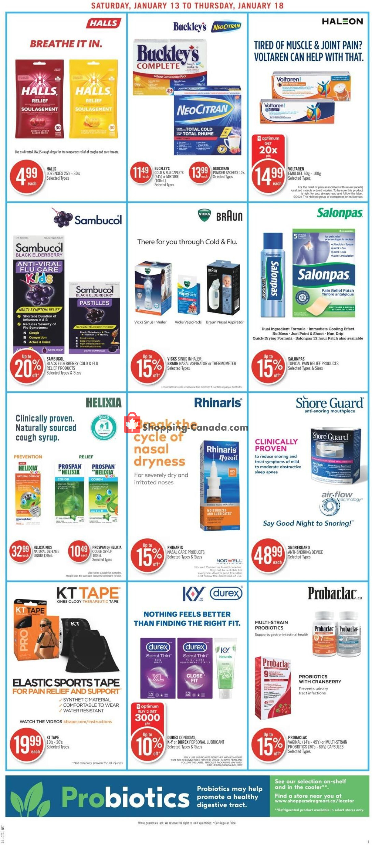 Shoppers Drug Mart flyer from Saturday January 13, 2024 to Thursday January 18, 2024 - page 15