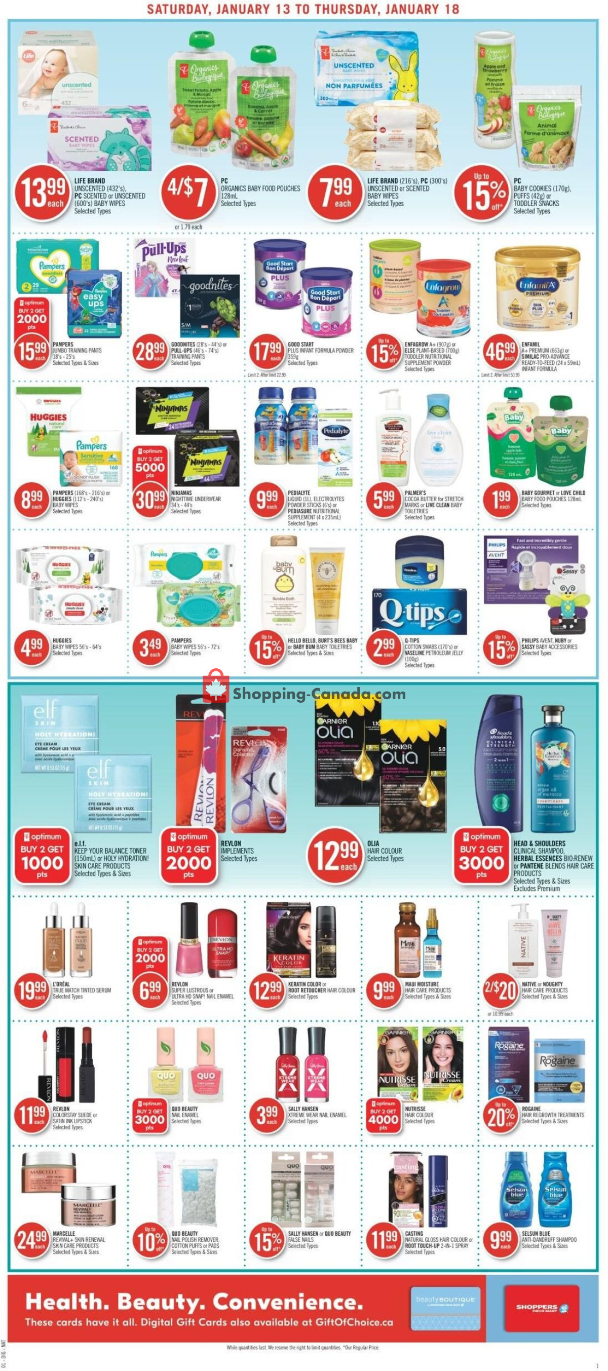 Shoppers Drug Mart flyer from Saturday January 13, 2024 to Thursday January 18, 2024 - page 8