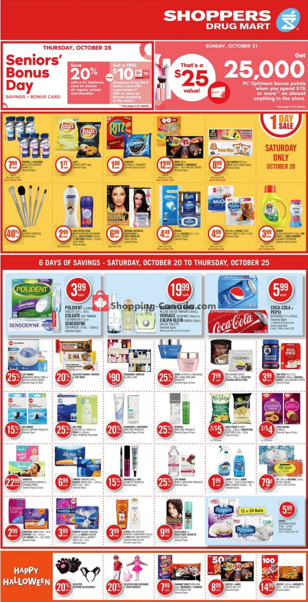 Shoppers Drug Mart flyer from Saturday October 20, 2018 to Thursday October 25, 2018 - page 2