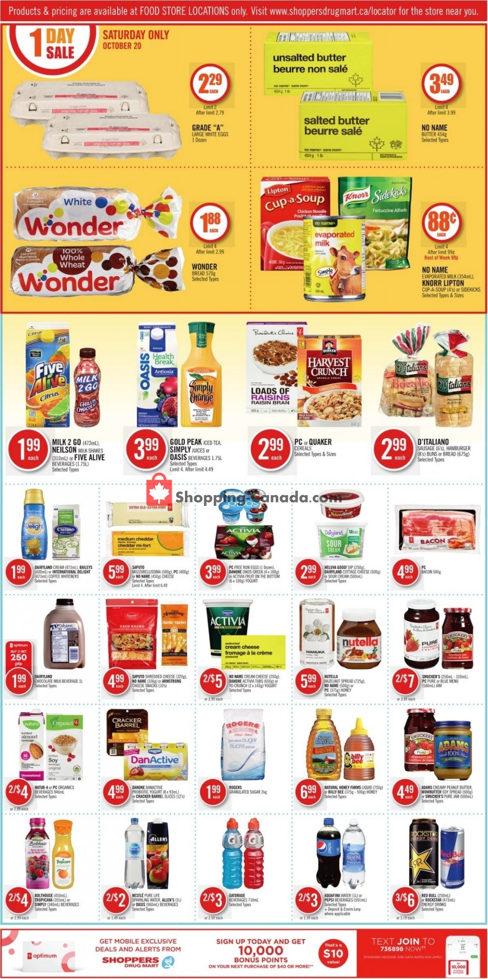 Shoppers Drug Mart flyer from Saturday October 20, 2018 to Thursday October 25, 2018 - page 6