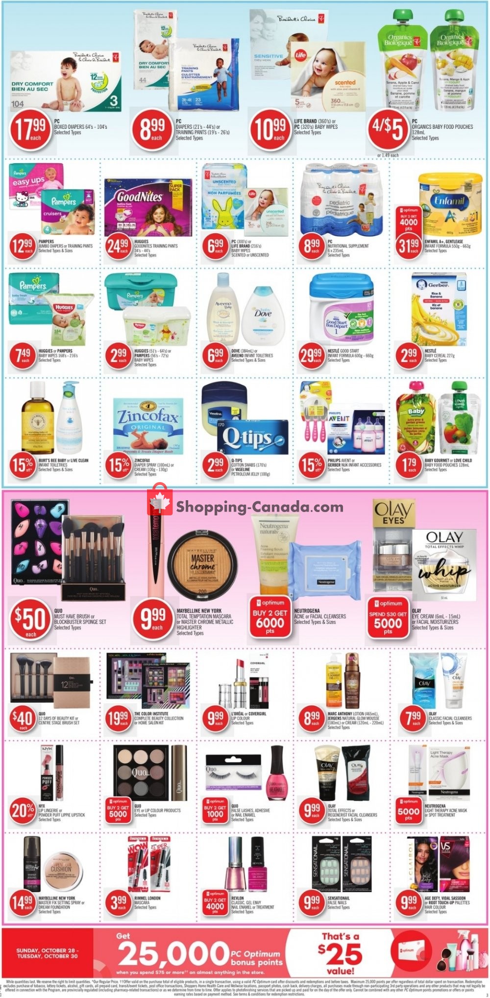 Shoppers Drug Mart flyer from Saturday October 27, 2018 to Friday November 2, 2018 - page 4