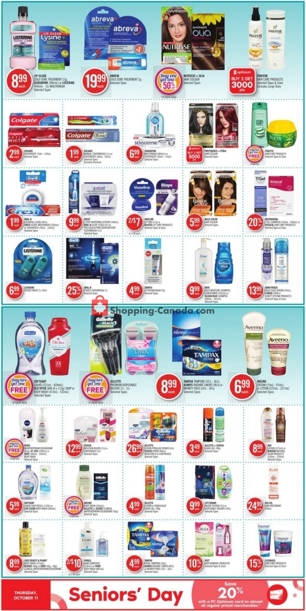 Shoppers Drug Mart flyer from Saturday October 6, 2018 to Friday October 12, 2018 - page 13