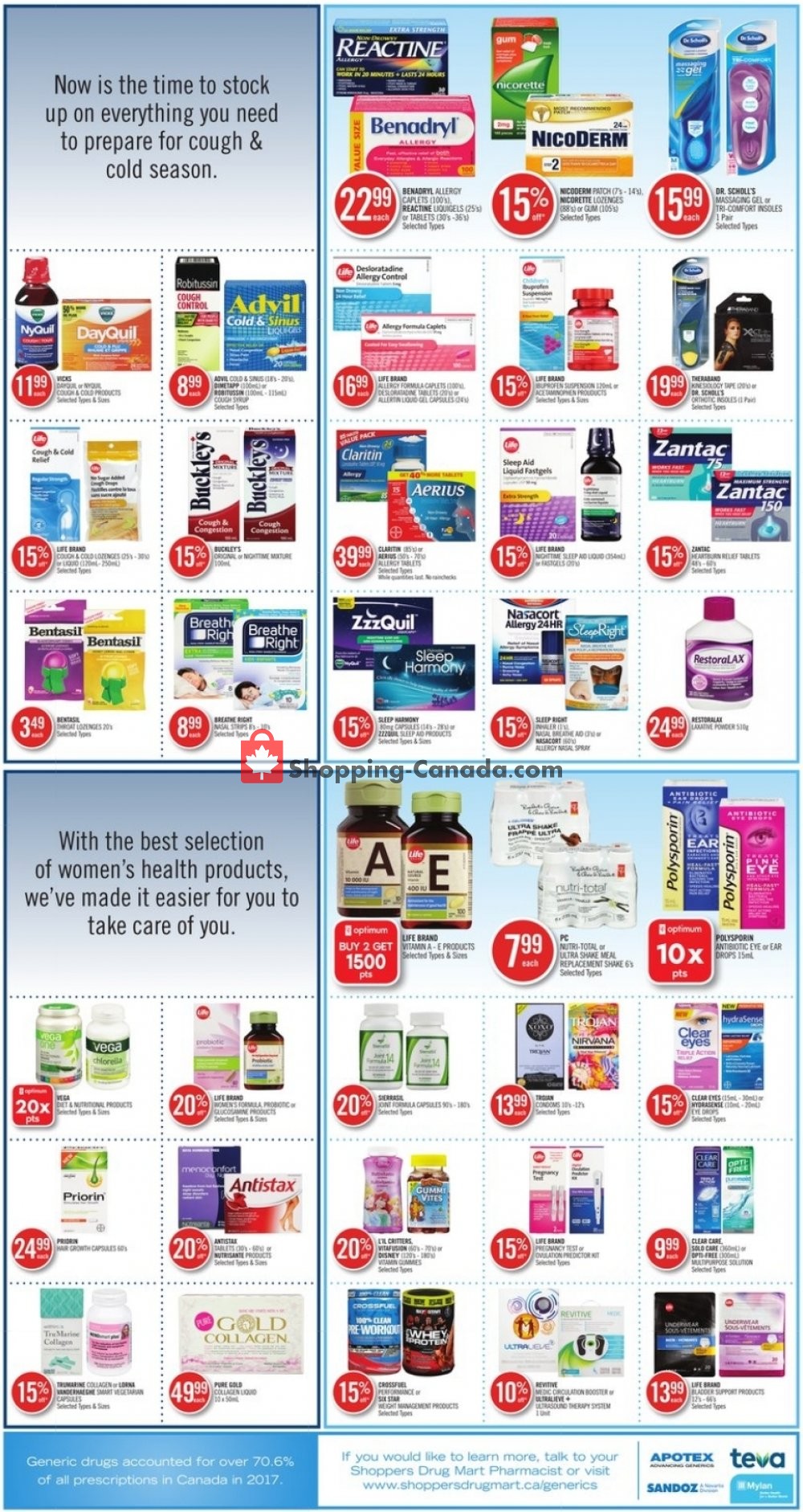 Shoppers Drug Mart flyer from Saturday October 6, 2018 to Friday October 12, 2018 - page 4