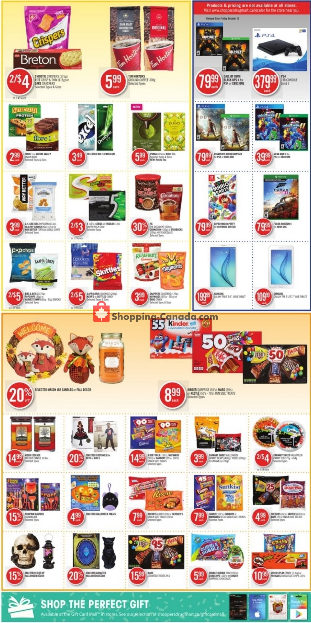 Shoppers Drug Mart flyer from Saturday October 6, 2018 to Friday October 12, 2018 - page 5