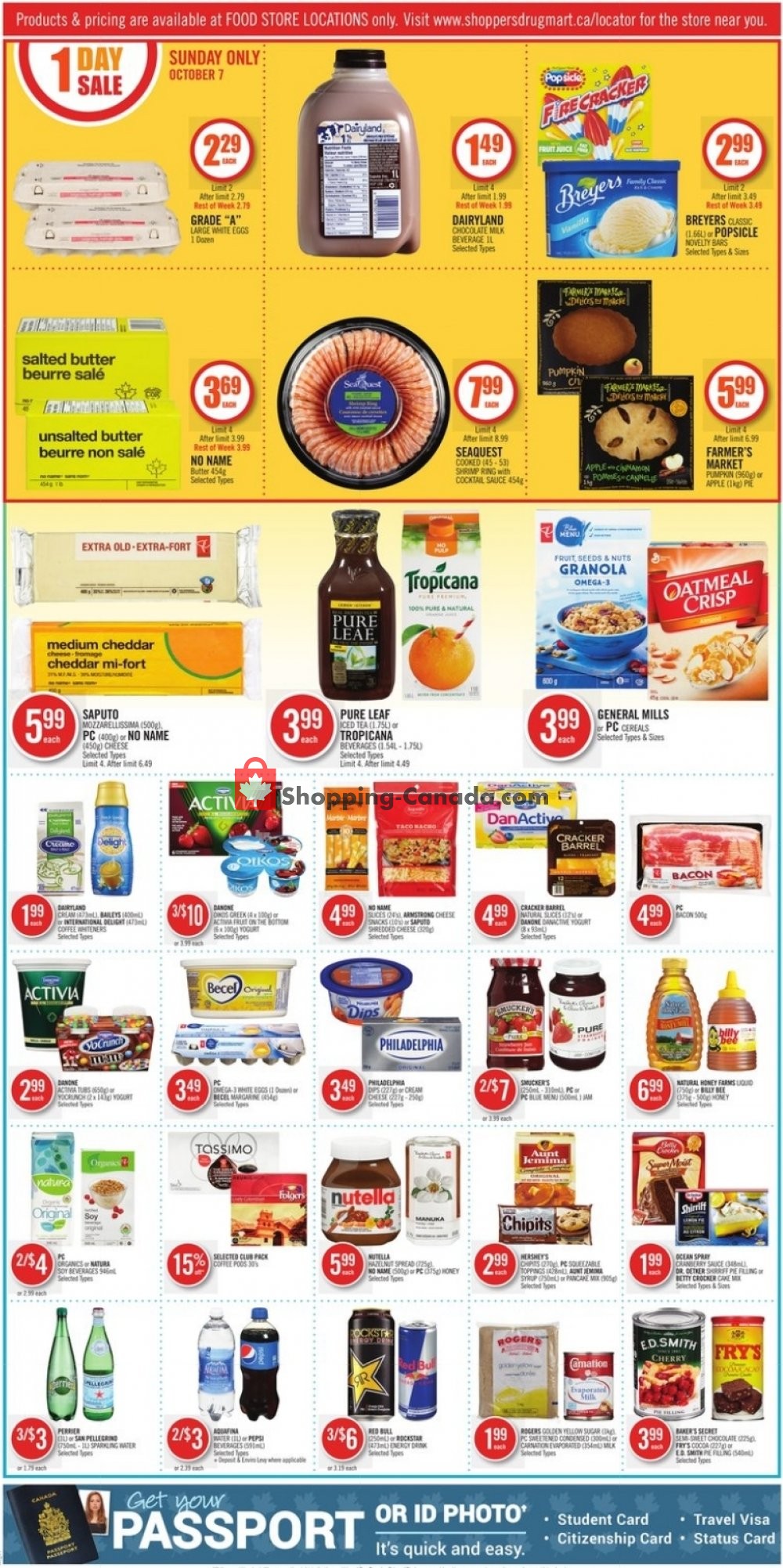 Shoppers Drug Mart flyer from Saturday October 6, 2018 to Friday October 12, 2018 - page 7