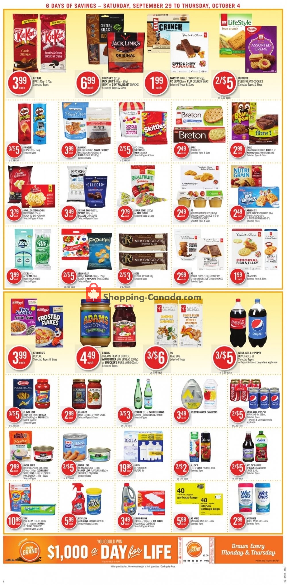 Shoppers Drug Mart flyer from Saturday September 29, 2018 to Thursday October 4, 2018 - page 8