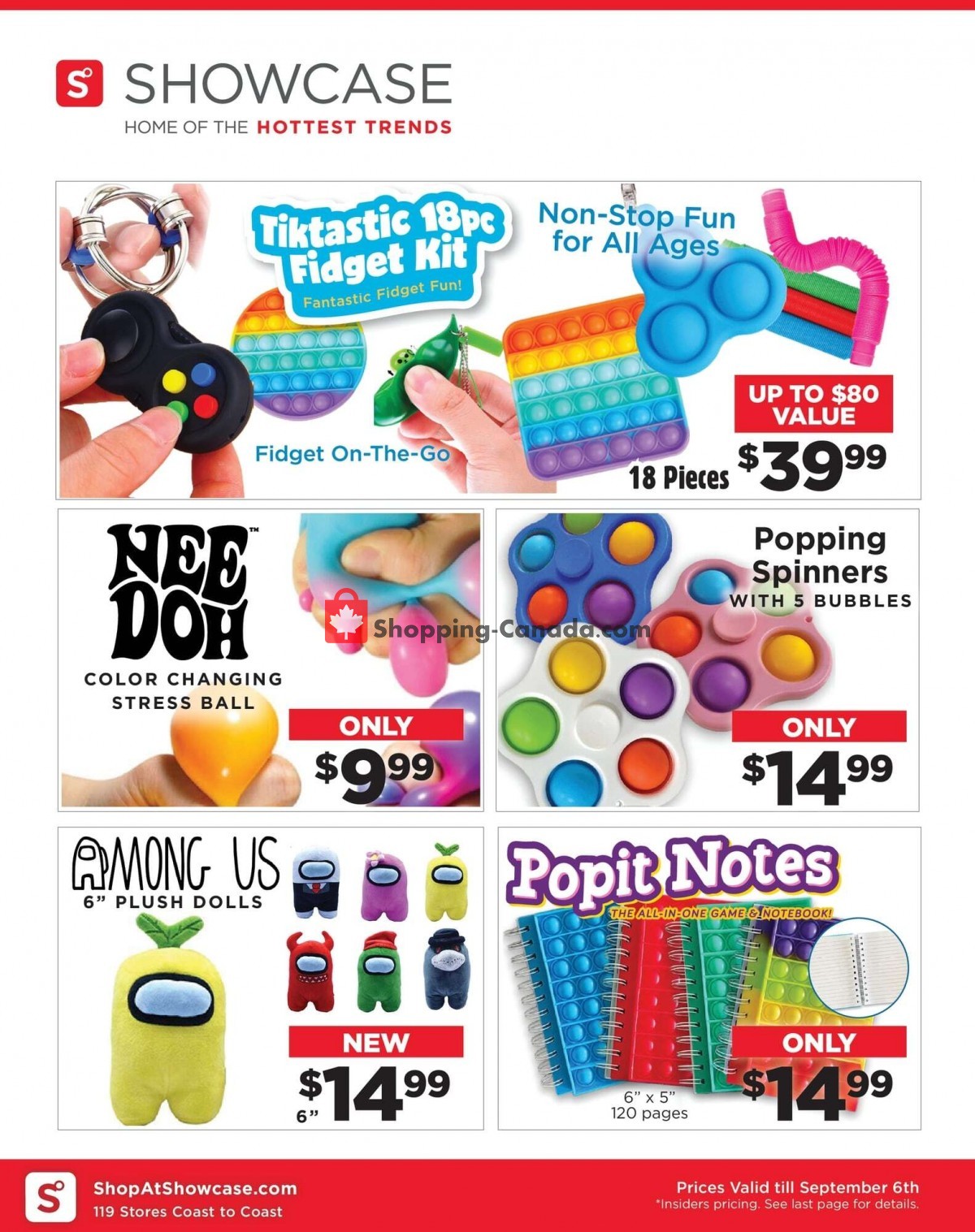 Showcase Canada, flyer (Hot Deals) September 2 September 6, 2021