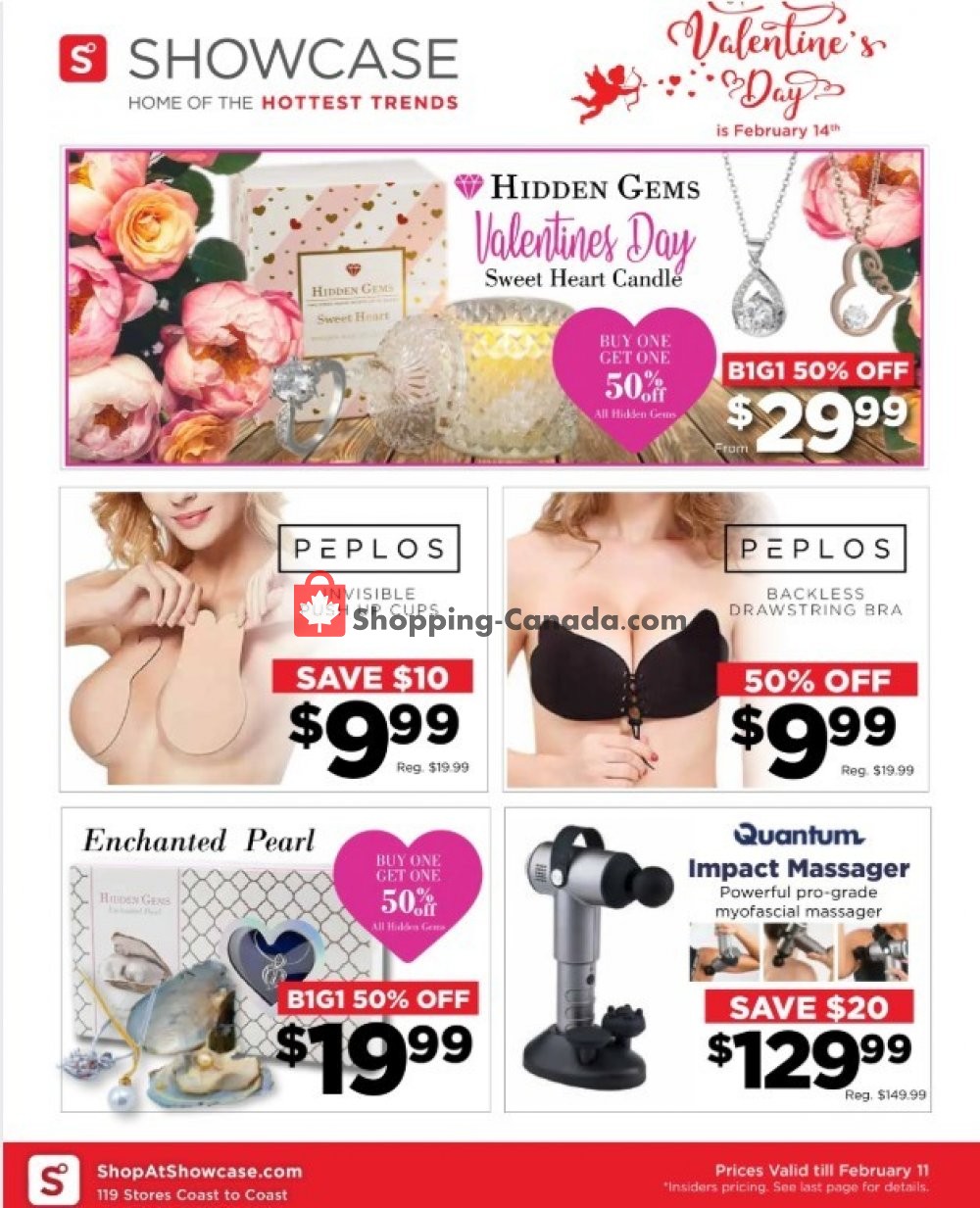 Showcase flyer from Wednesday February 5, 2020 to Tuesday February 11, 2020 - page 1