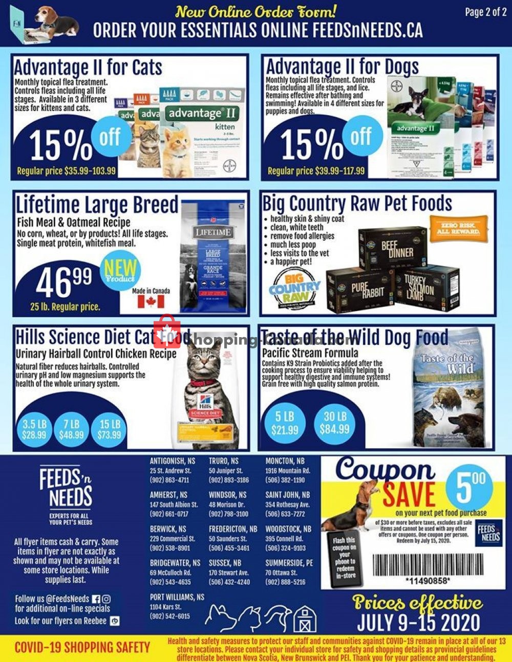 ShurGain Feeds'n Needs flyer from Thursday July 9, 2020 to Wednesday July 15, 2020 - page 2