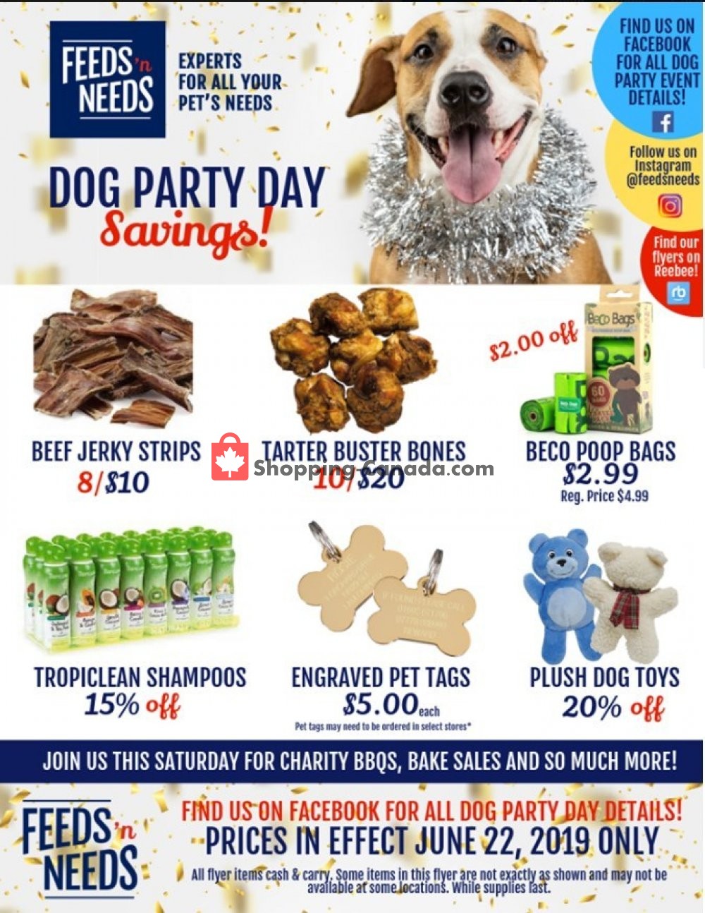 ShurGain Feeds'n Needs flyer from Saturday June 22, 2019 to Saturday June 22, 2019 - page 1