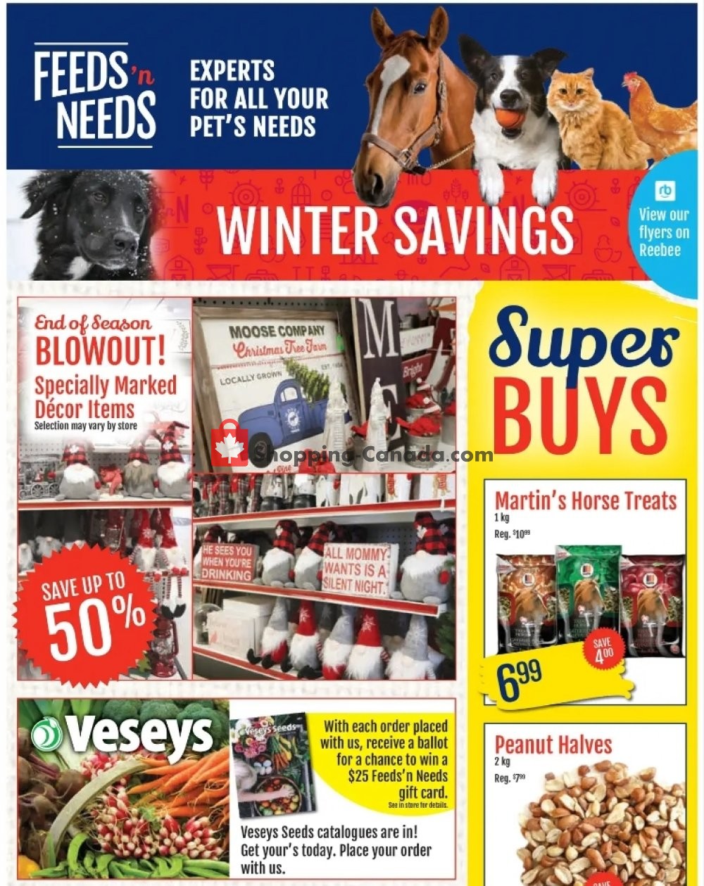 ShurGain Feeds'n Needs flyer from Thursday January 21, 2021 to Saturday January 30, 2021 - page 1