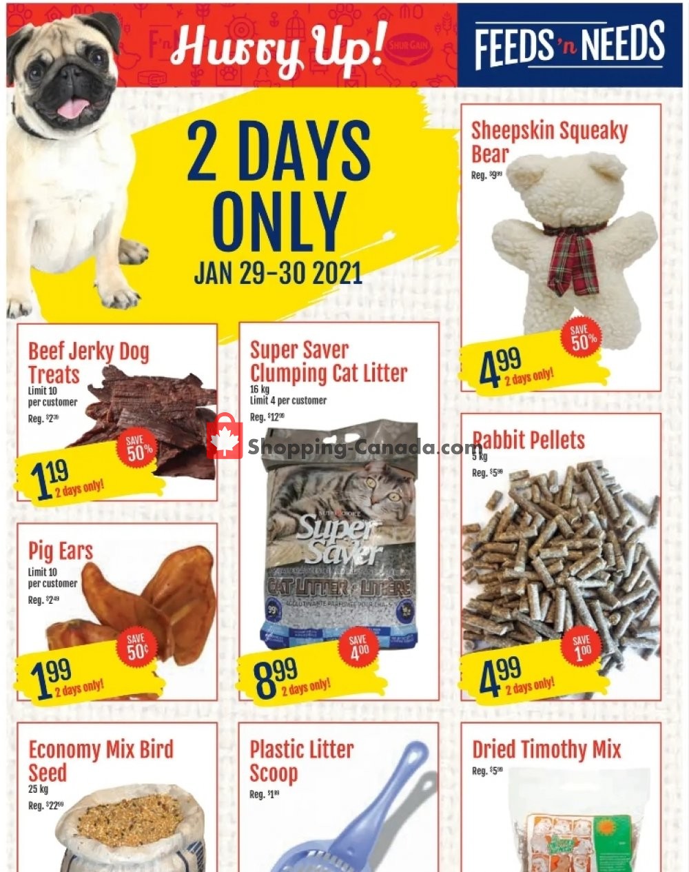 ShurGain Feeds'n Needs flyer from Thursday January 21, 2021 to Saturday January 30, 2021 - page 7