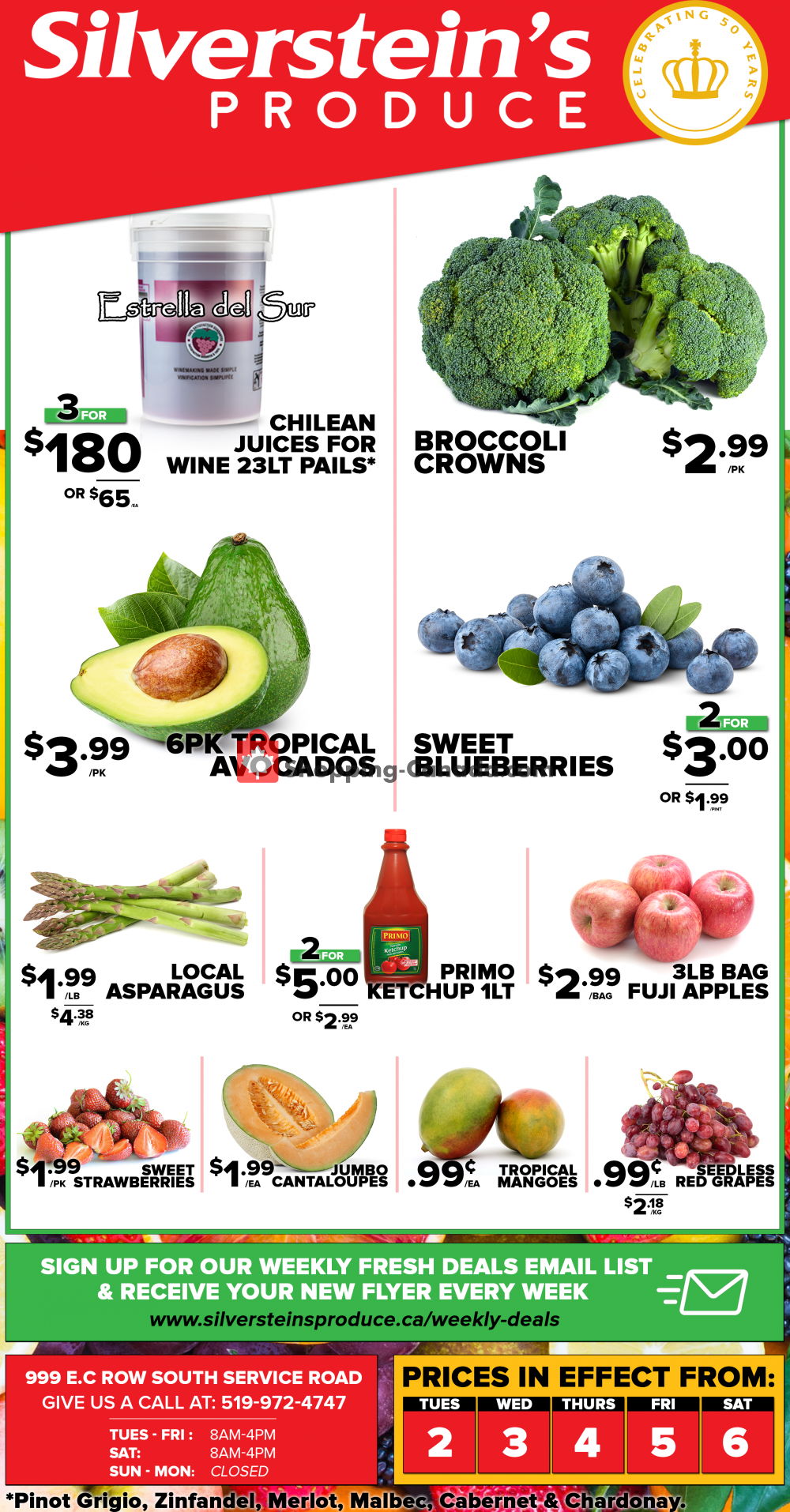 Silverstein's Produce flyer from Tuesday June 2, 2020 to Saturday June 6, 2020 - page 1