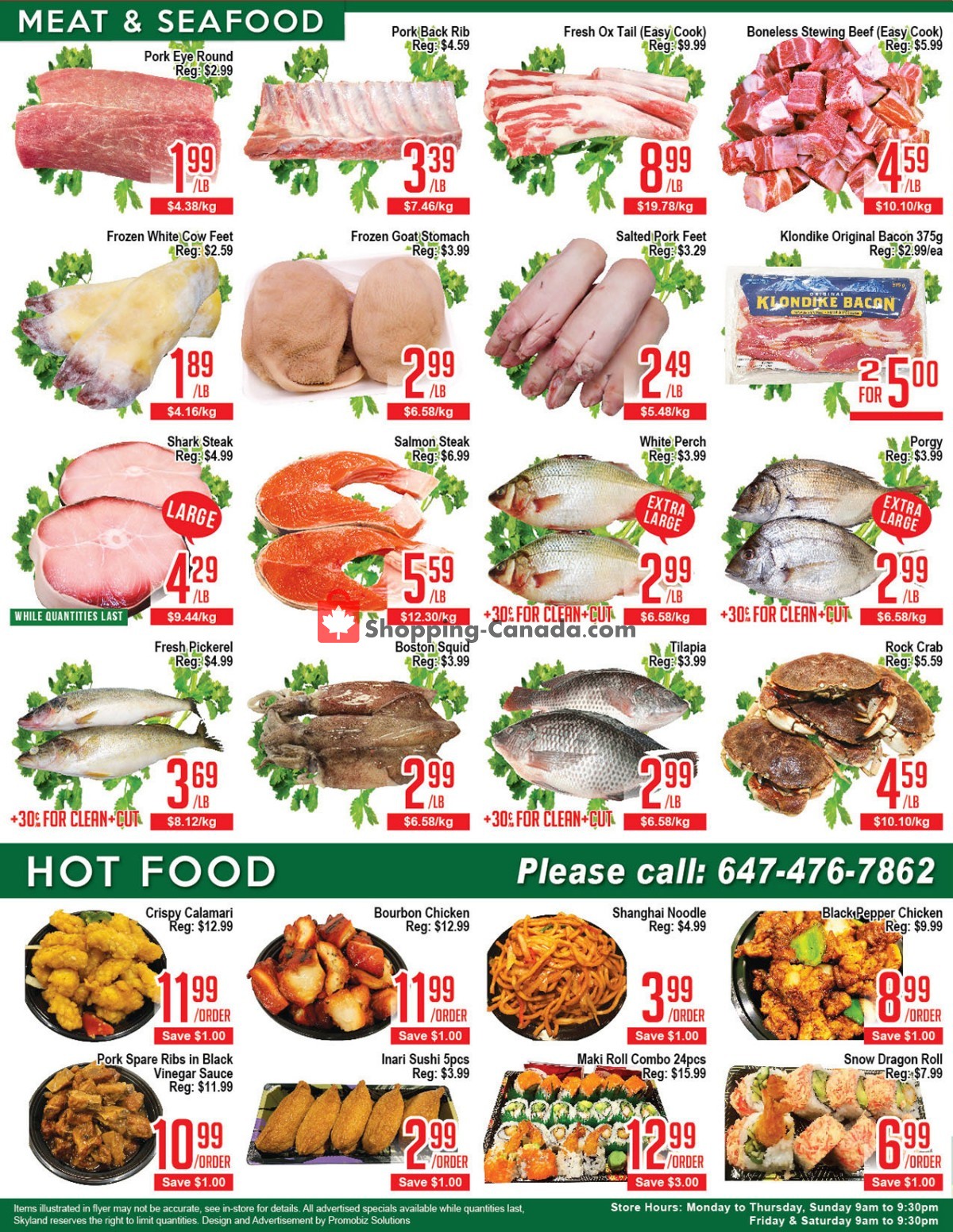 Skyland Food Mart flyer from Friday July 1, 2022 to Thursday July 7, 2022 - page 2