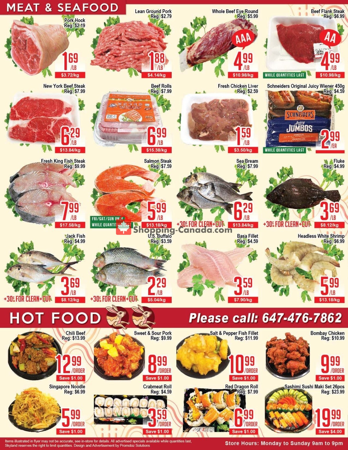 Skyland Food Mart flyer from Friday January 20, 2023 to Thursday January 26, 2023 - page 2